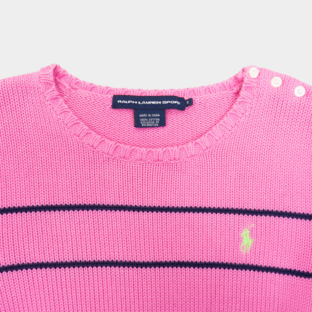 Ralph Lauren Sport Vintage Плетен Пуловер