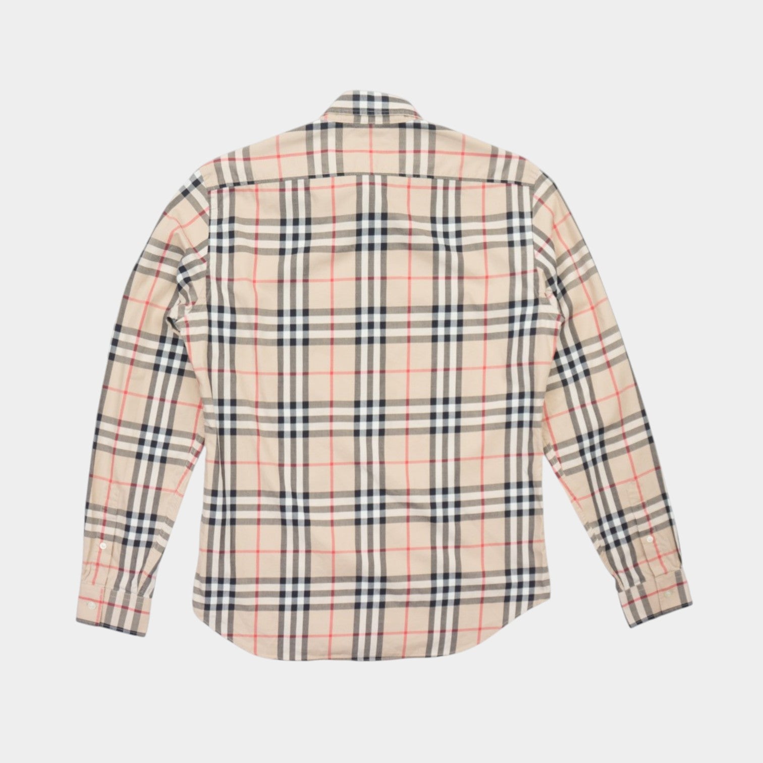 Burberry Vintage Nova Check Риза с Дълъг Ръкав