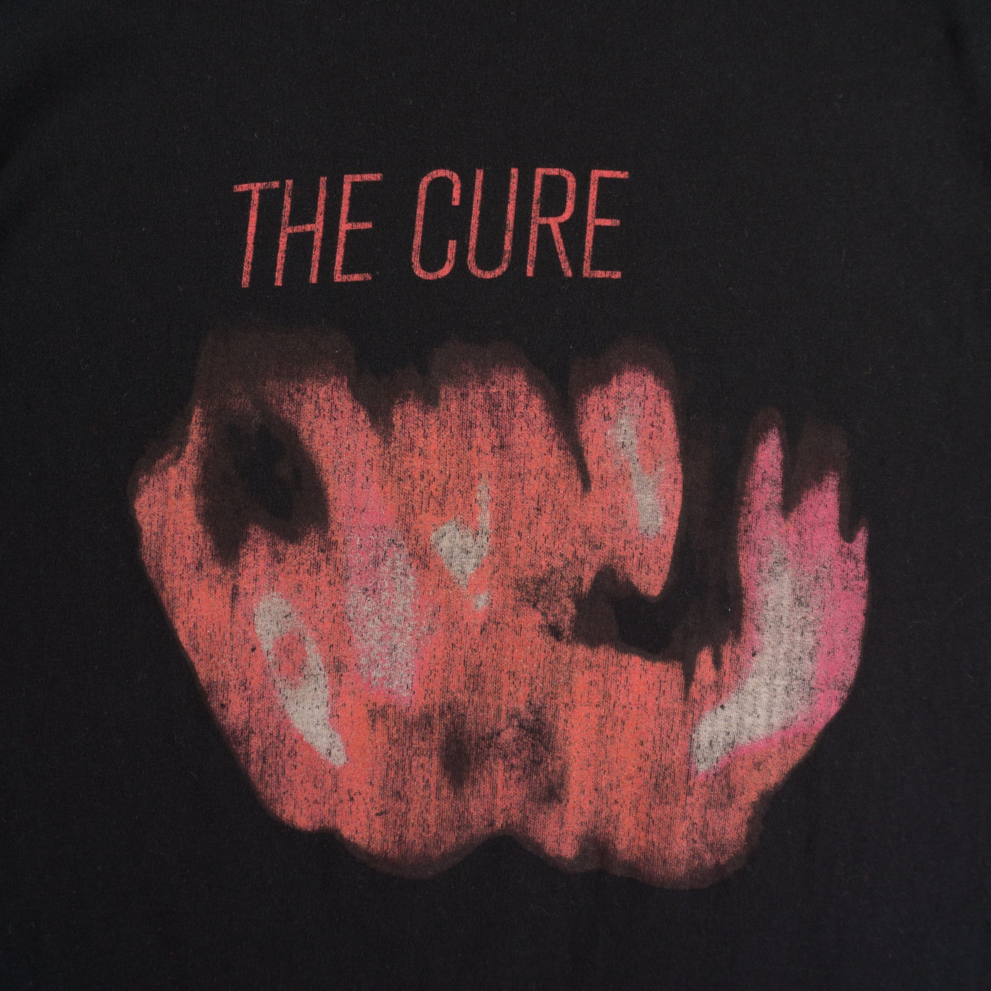 The Cure Черна Тениска с Графика