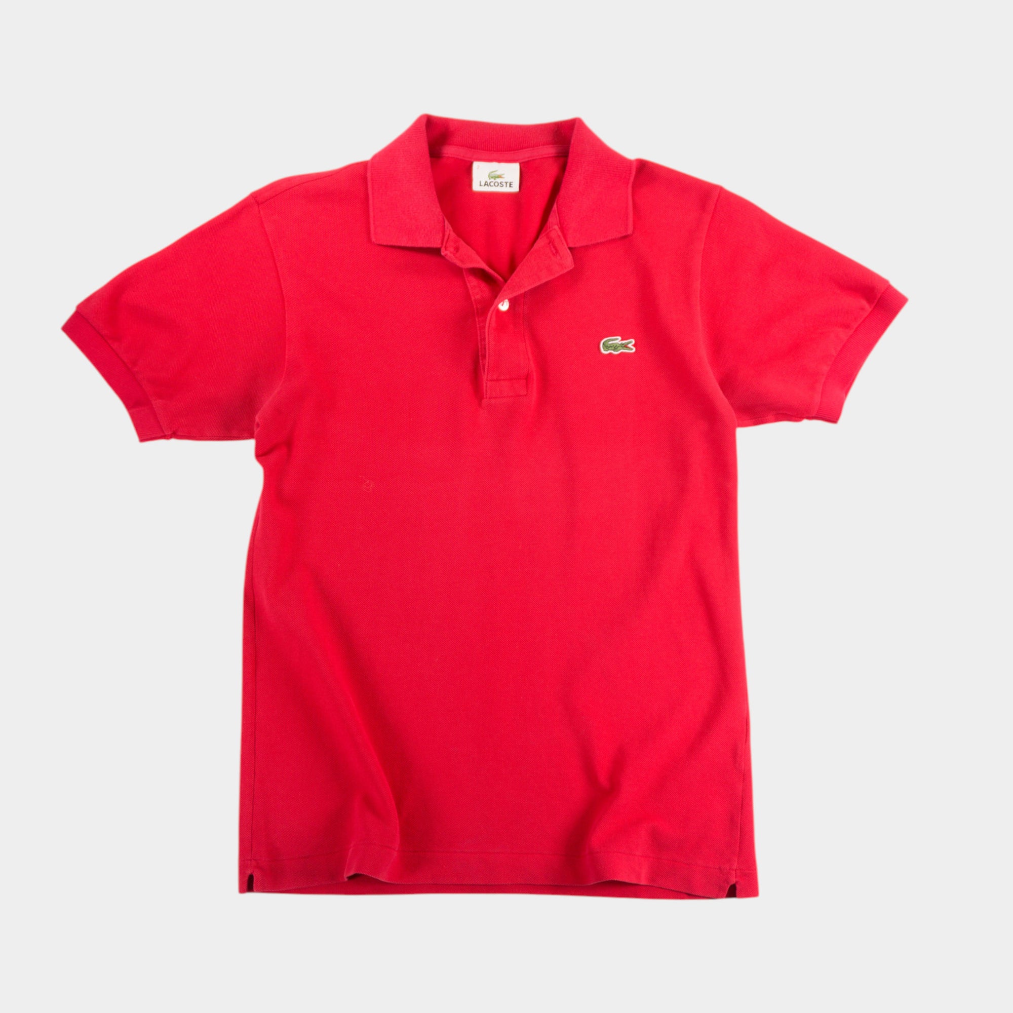 Lacoste Винтидж 2000-те Червена Тениска с Яка