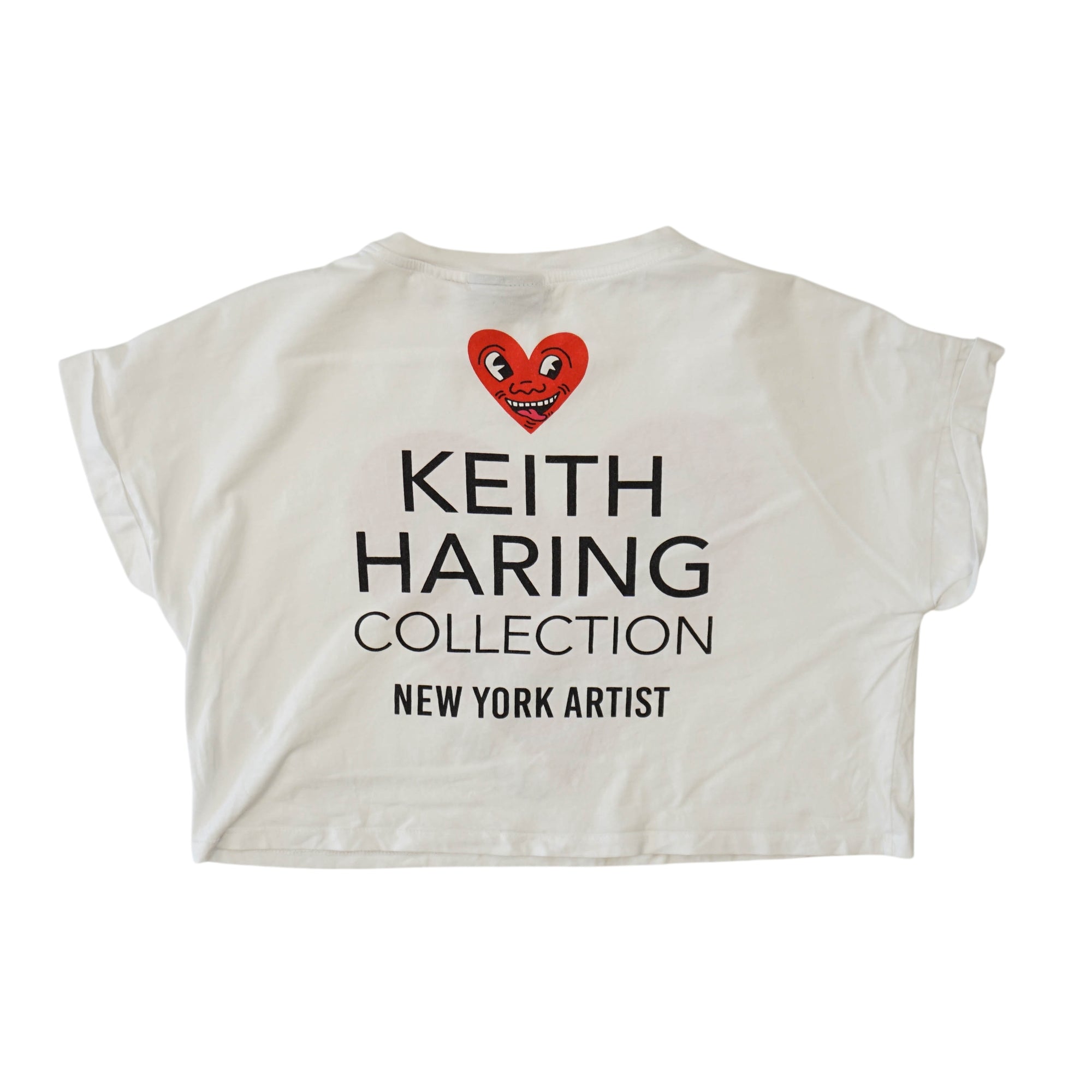 Zara X Keith Haring Crop-Top Тениска
