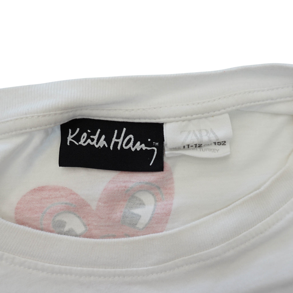 Zara X Keith Haring Crop-Top Тениска