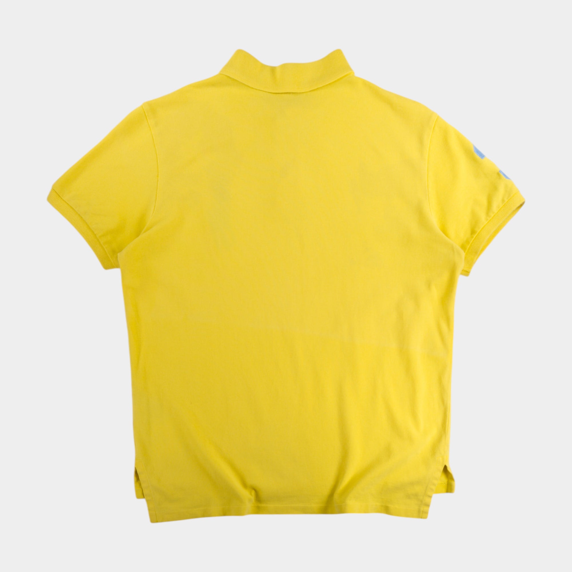 Polo Ralph Lauren Винтидж 2000-те Жълта Тениска с Яка