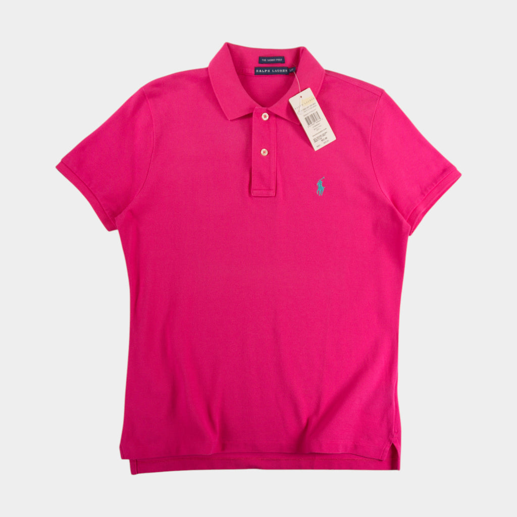 Polo Ralph Lauren Винтидж 2000-те Розова Тениска с Яка