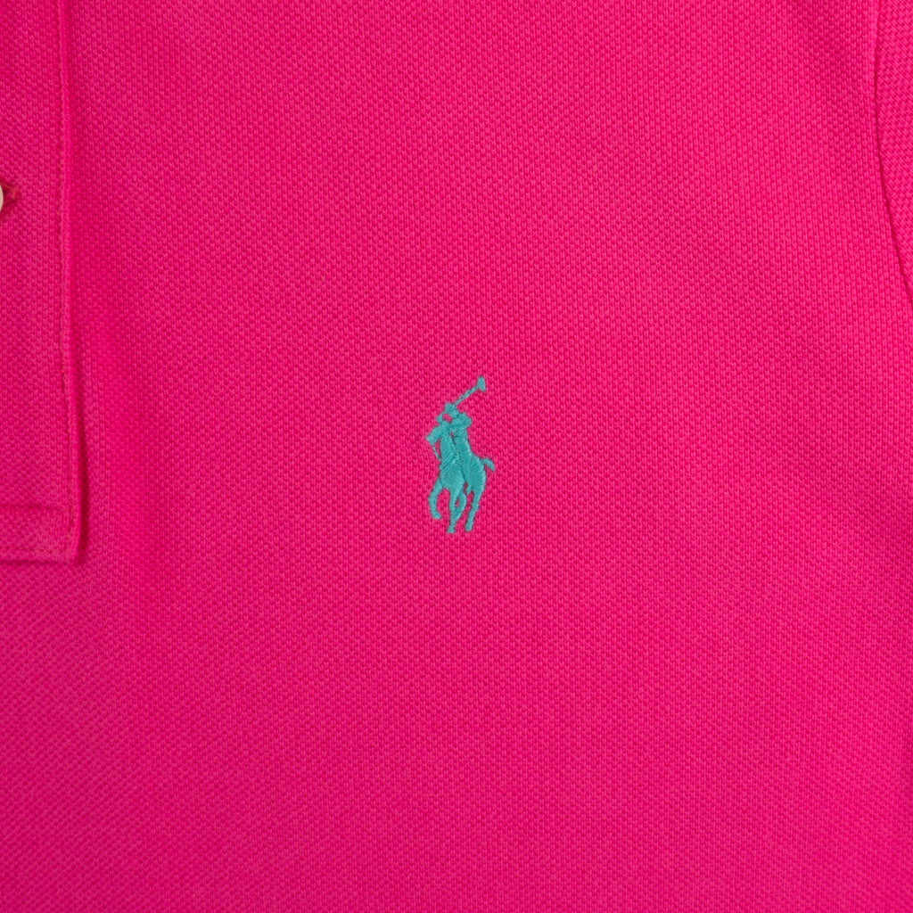 Polo Ralph Lauren Винтидж 2000-те Розова Тениска с Яка