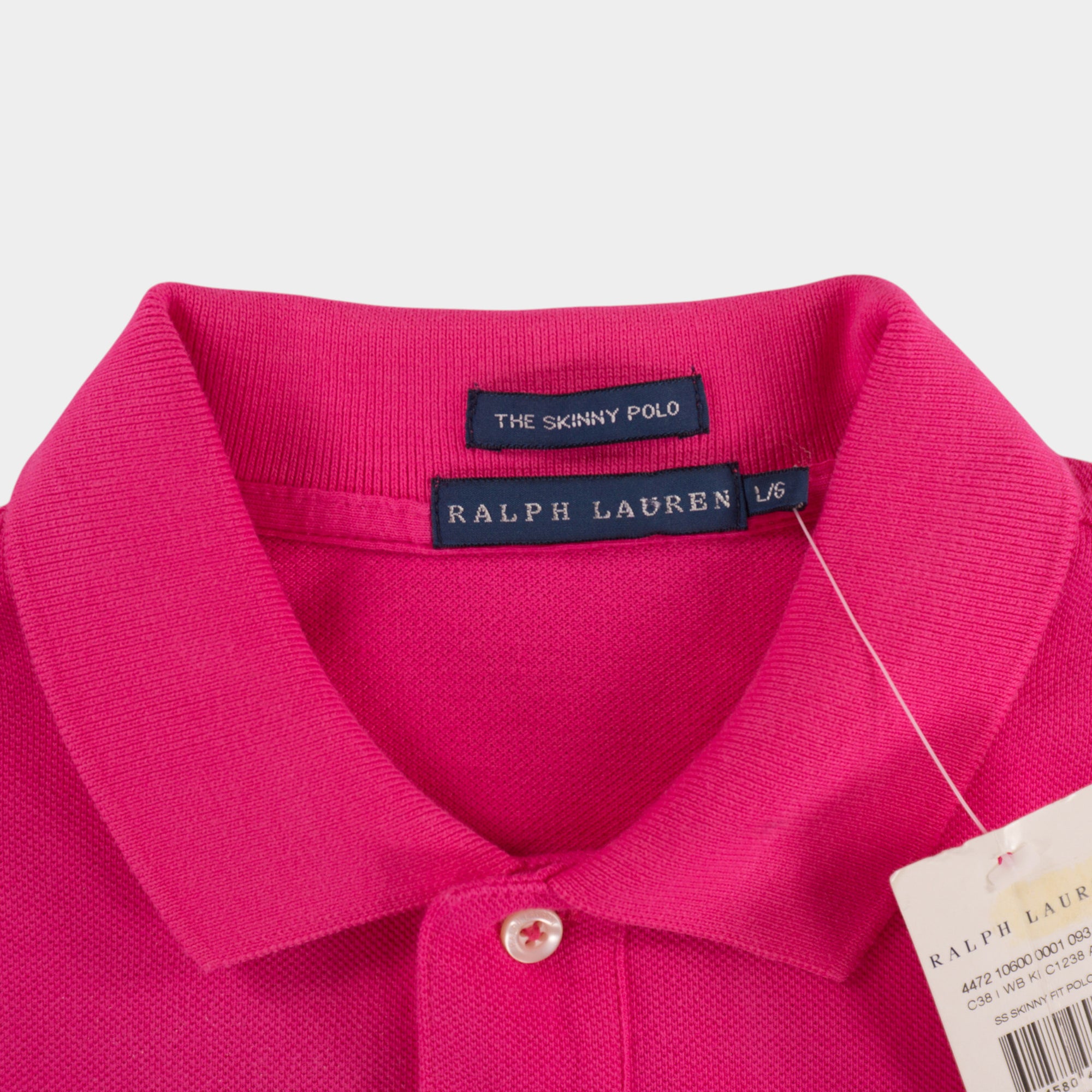 Polo Ralph Lauren Винтидж 2000-те Розова Тениска с Яка