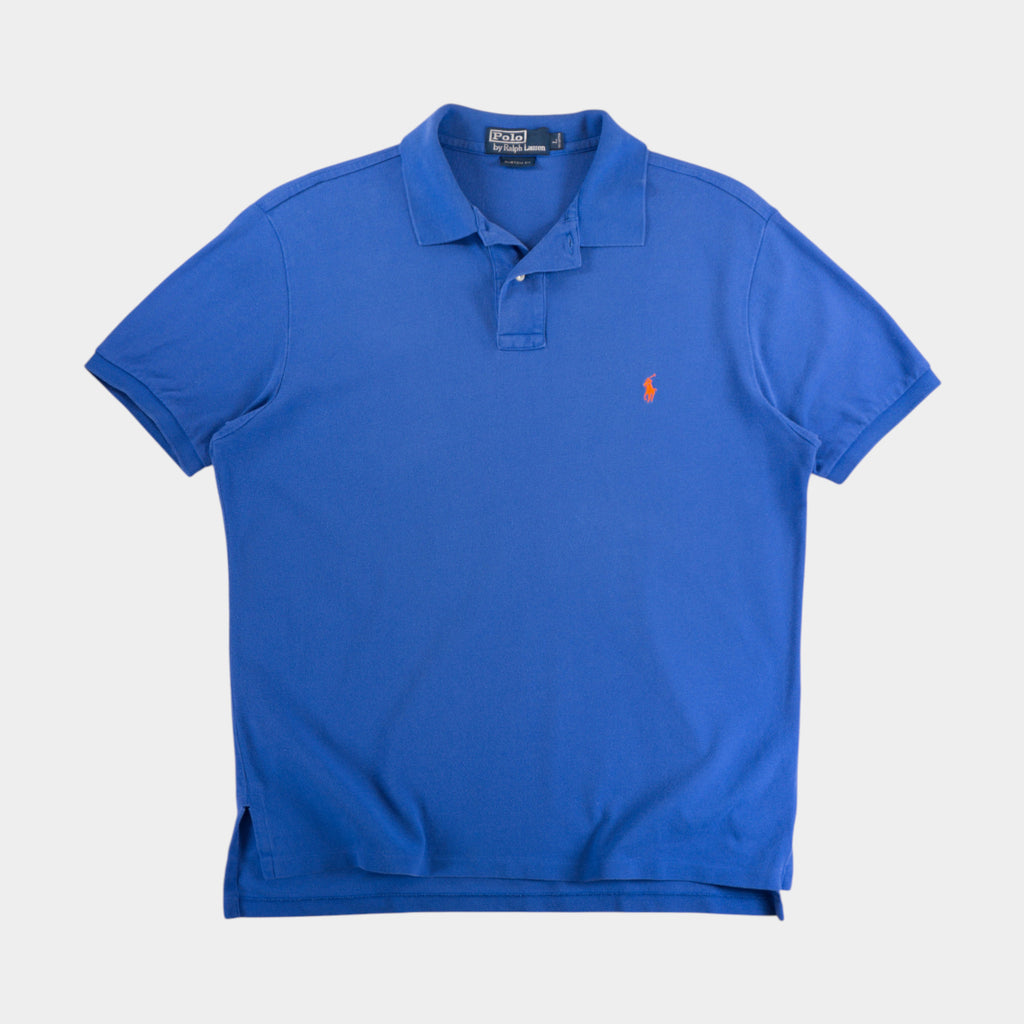 Polo Ralph Lauren Винтидж 2000-те Синя Тениска с Яка