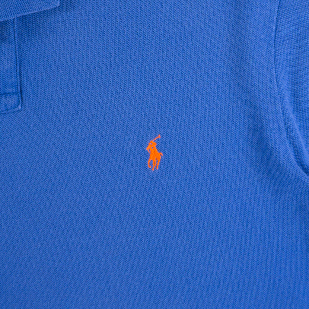 Polo Ralph Lauren Винтидж 2000-те Синя Тениска с Яка