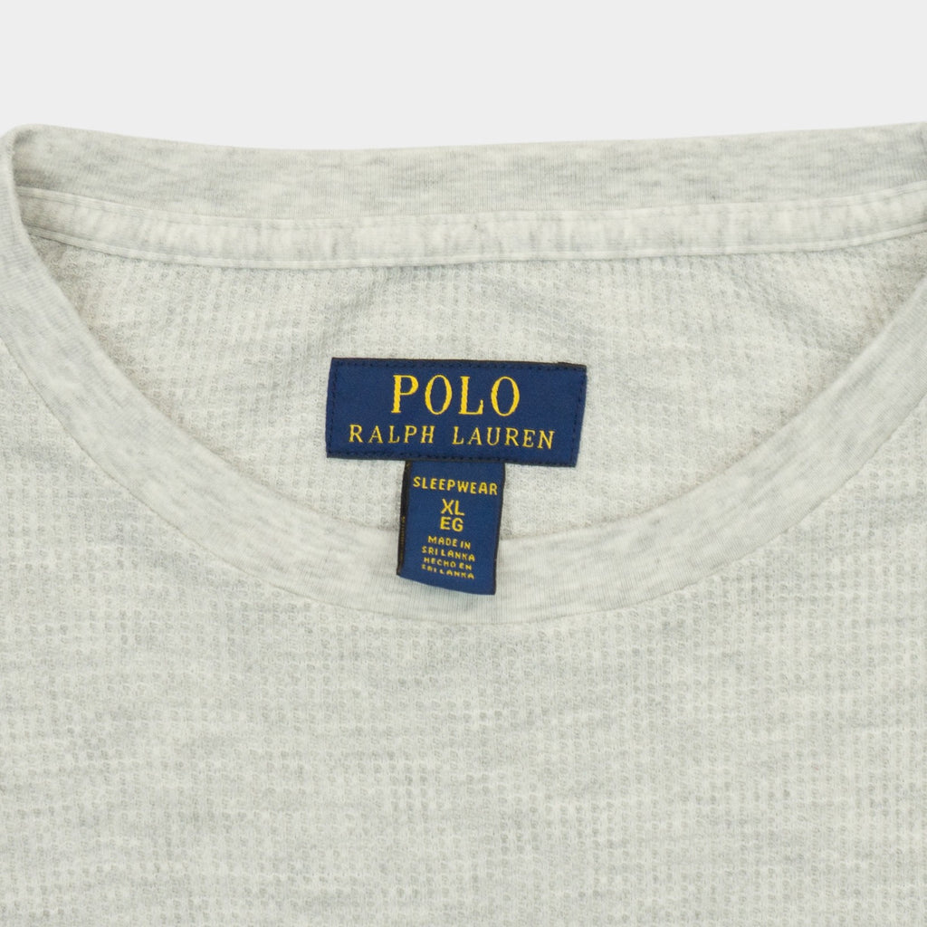 Polo Ralph Lauren Sleepwear Сива Блуза с Малко Лого