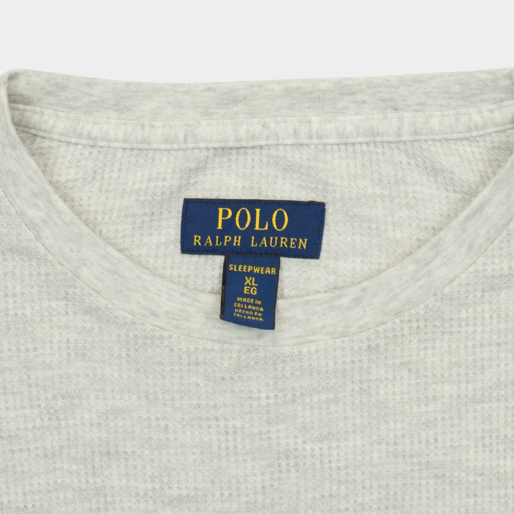 Polo Ralph Lauren Sleepwear Сива Блуза с Малко Лого