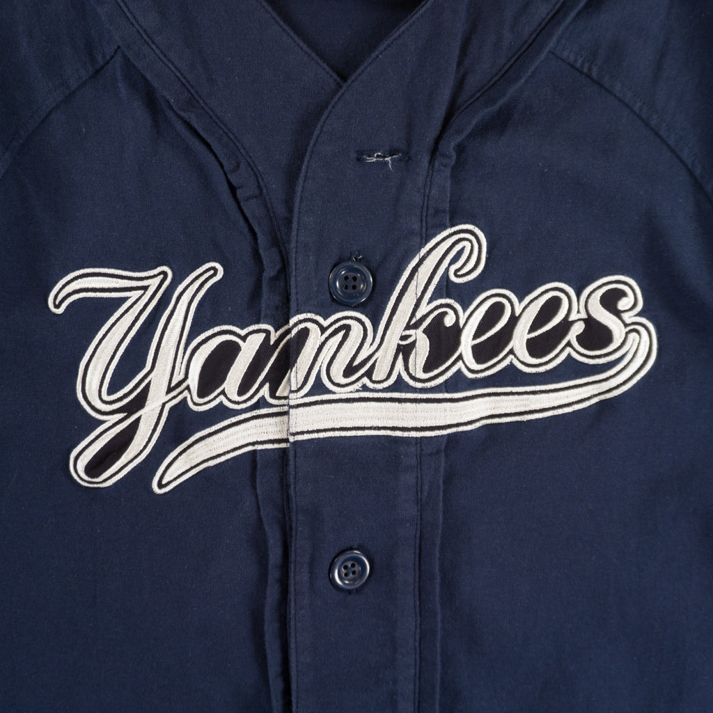 Majestic Yankees Тъмно Синьо Джърси