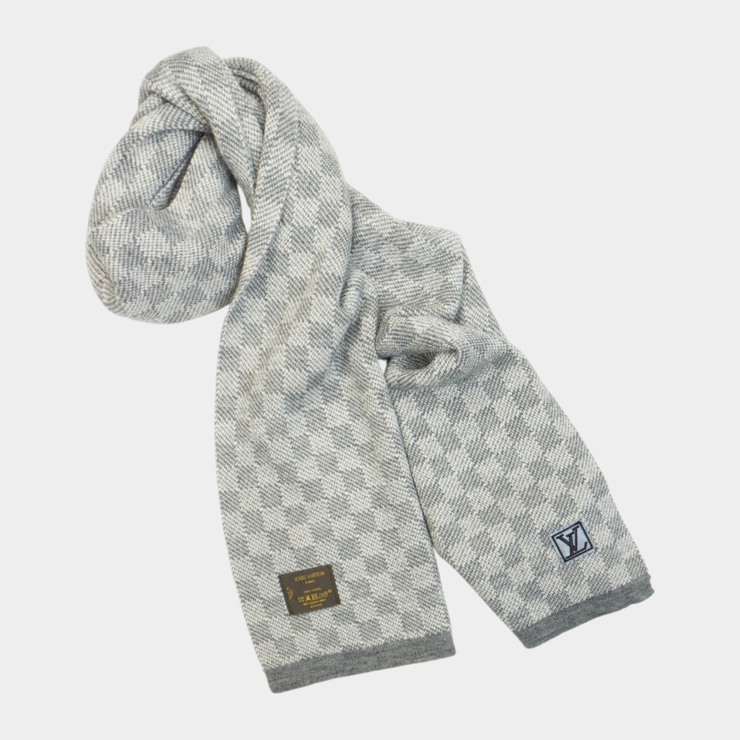 Louis Vuitton Vintage Вълнен Шал