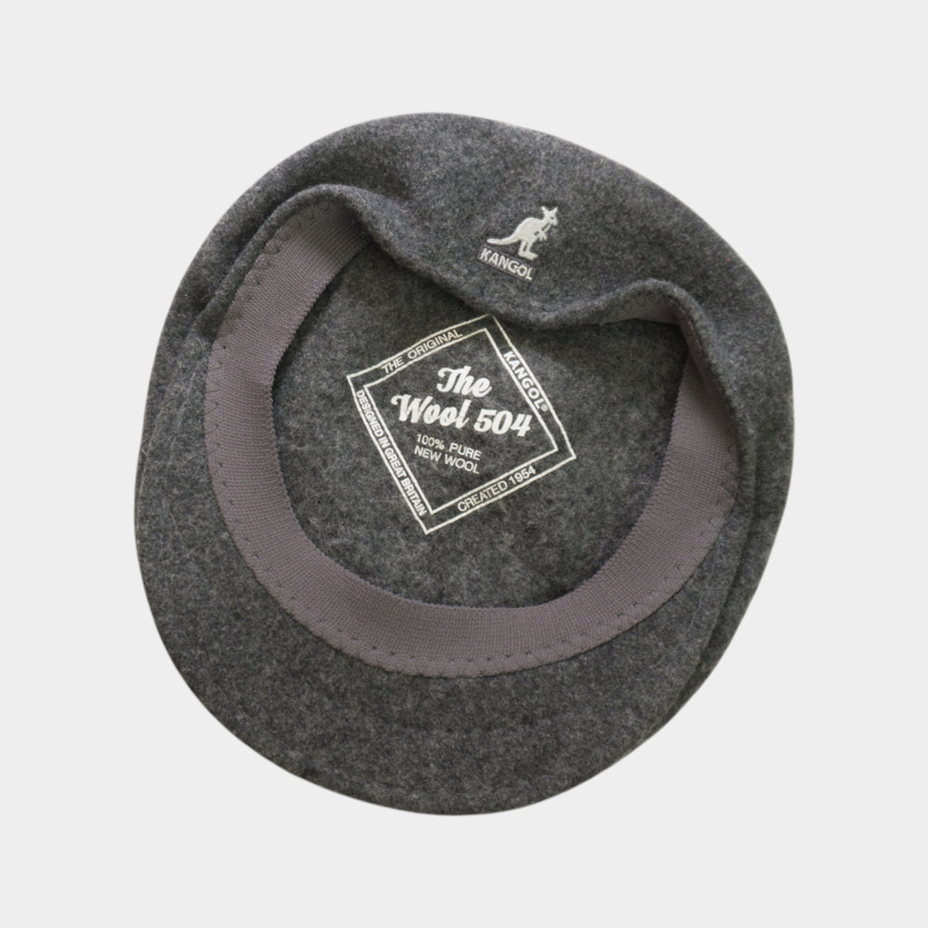 Kangol Вълнен Сив Каскет