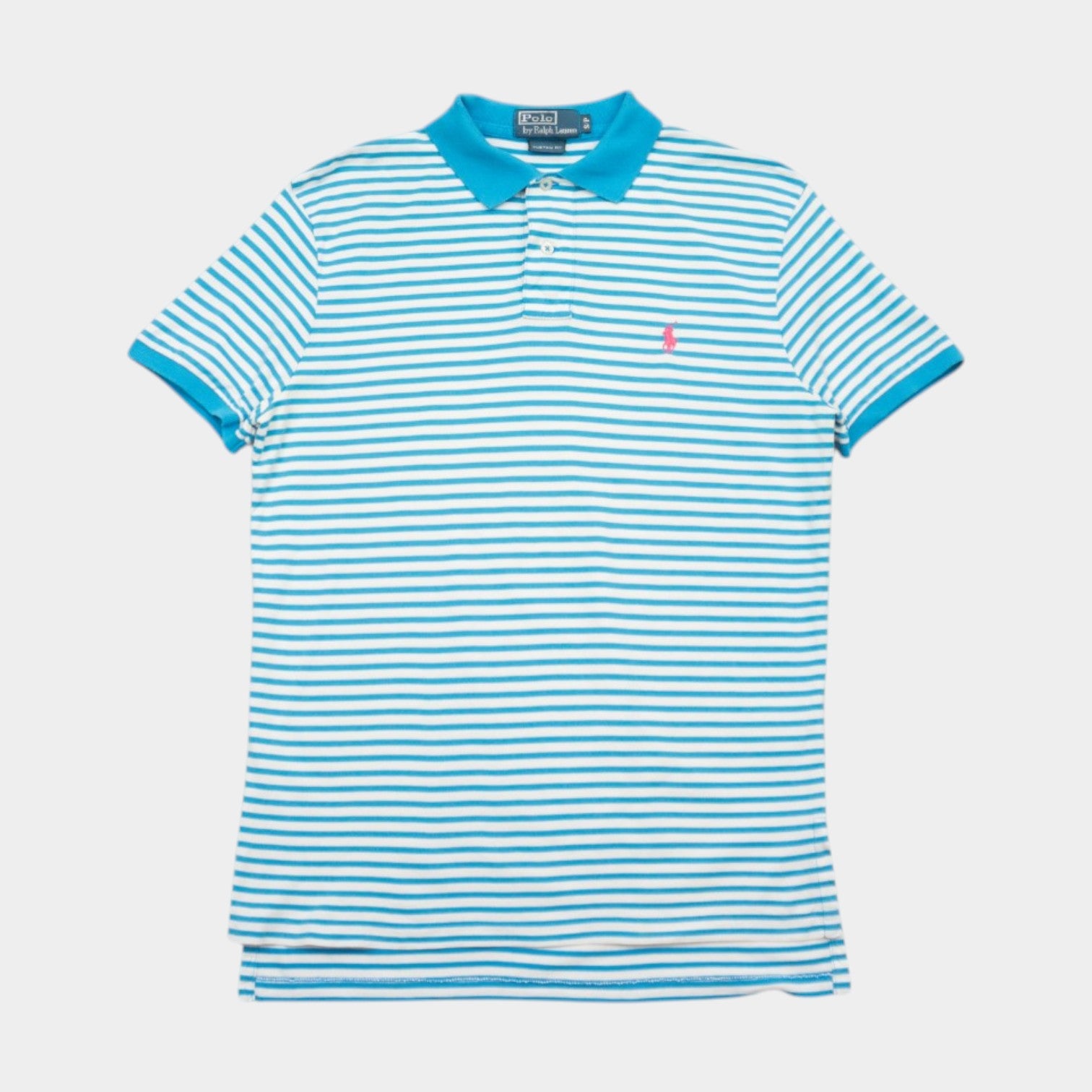 Polo Ralph Lauren Vintage Раирана Тениска с Яка