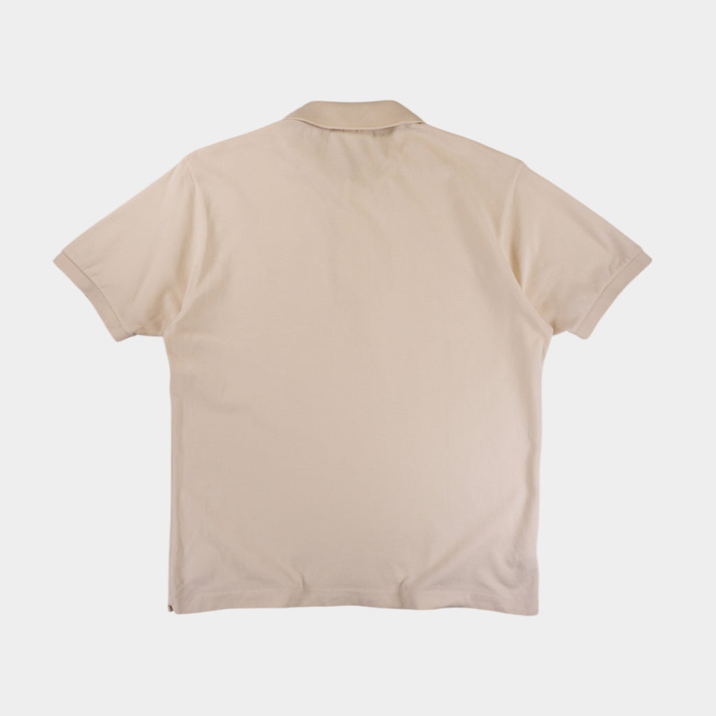 Lacoste Бежова Тениска с Яка