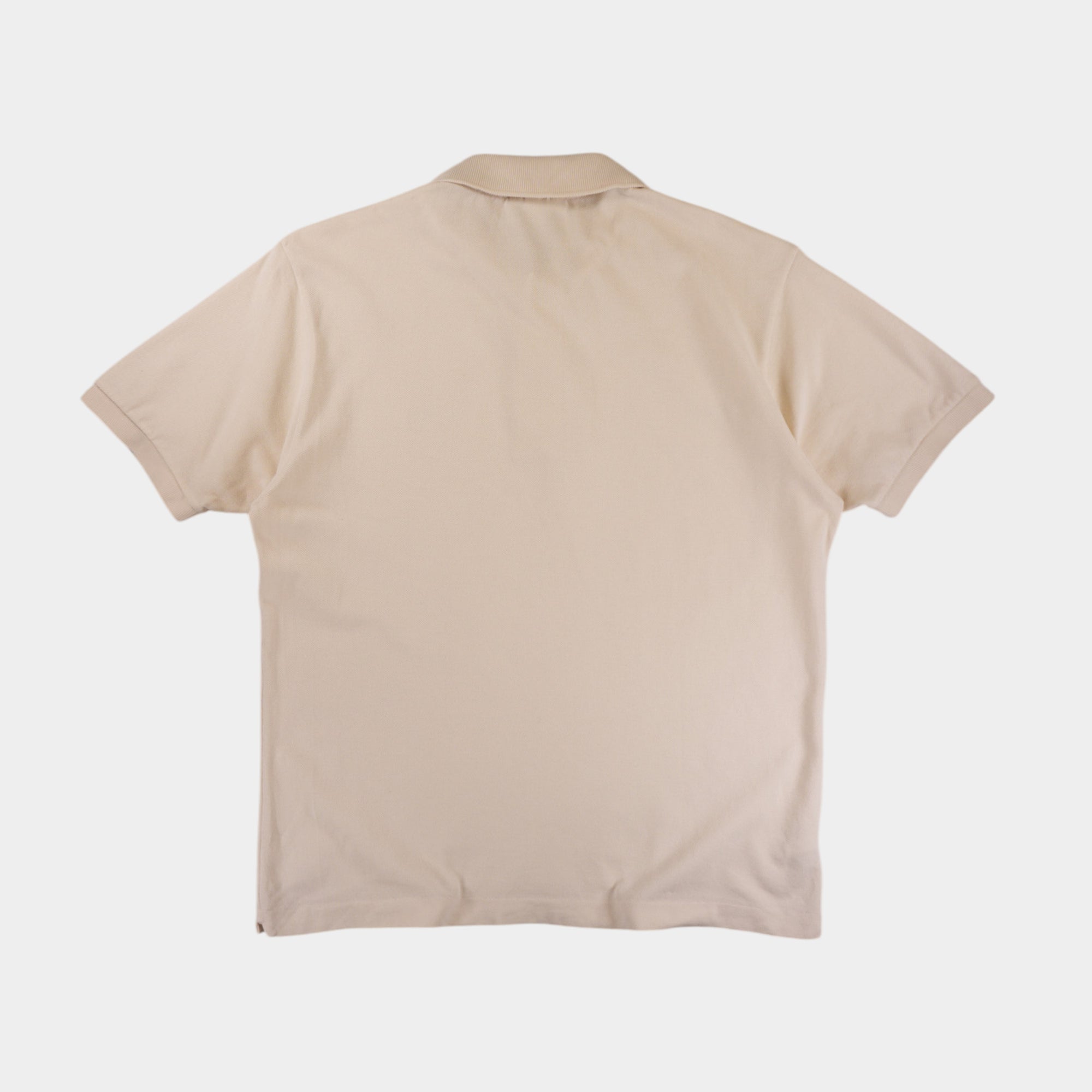 Lacoste Бежова Тениска с Яка