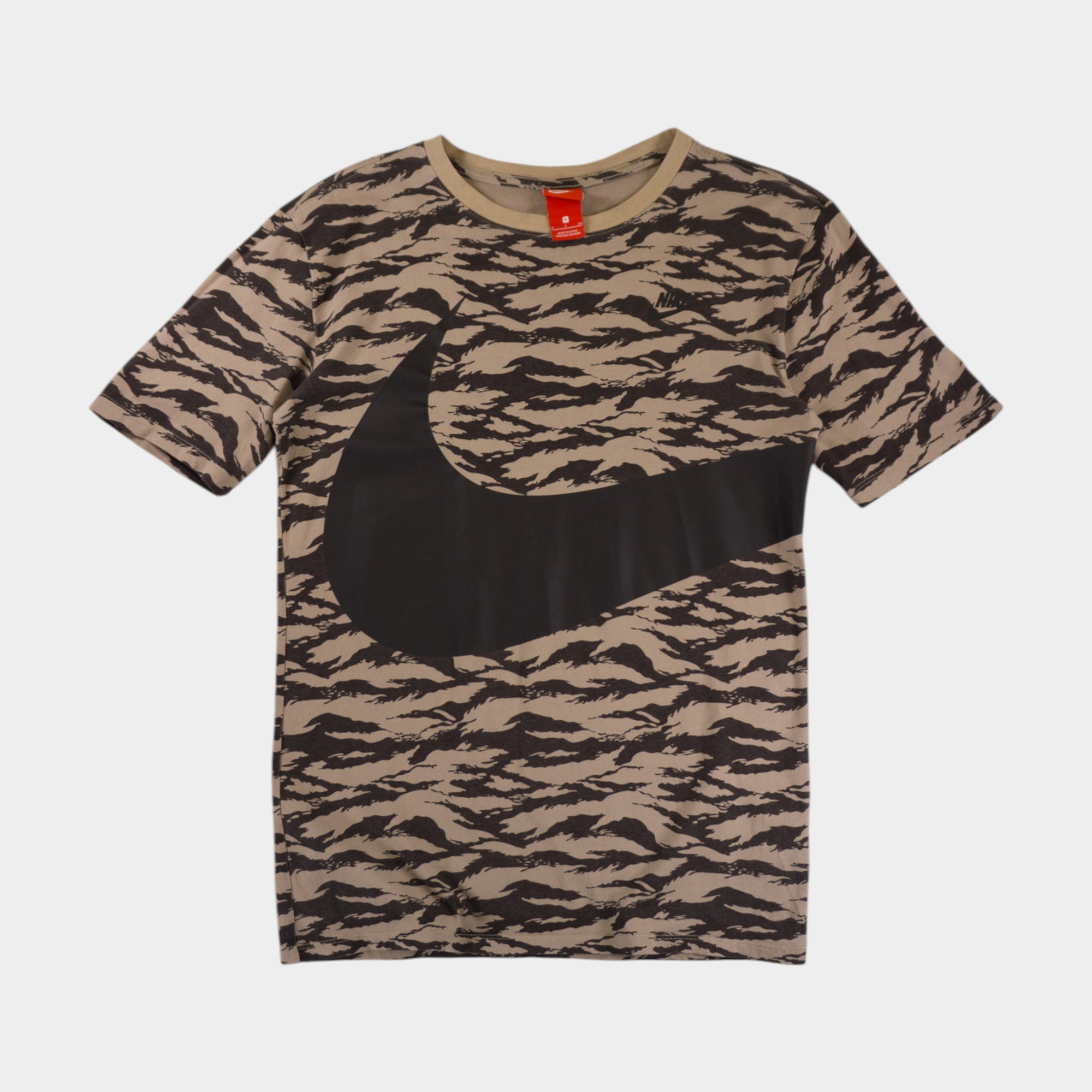 Nike Кафява Тигрова Тениска