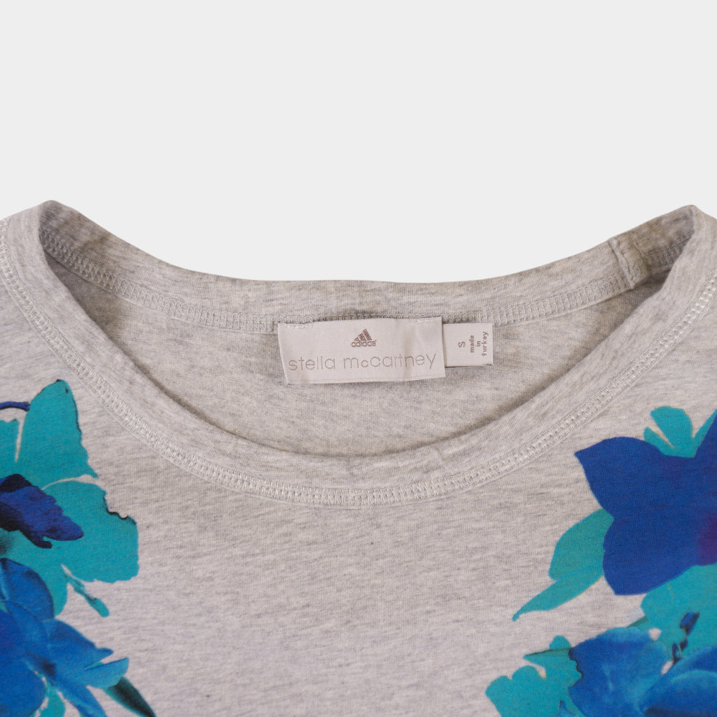 Adidas X Stella McCartney Сива Тениска с Графика