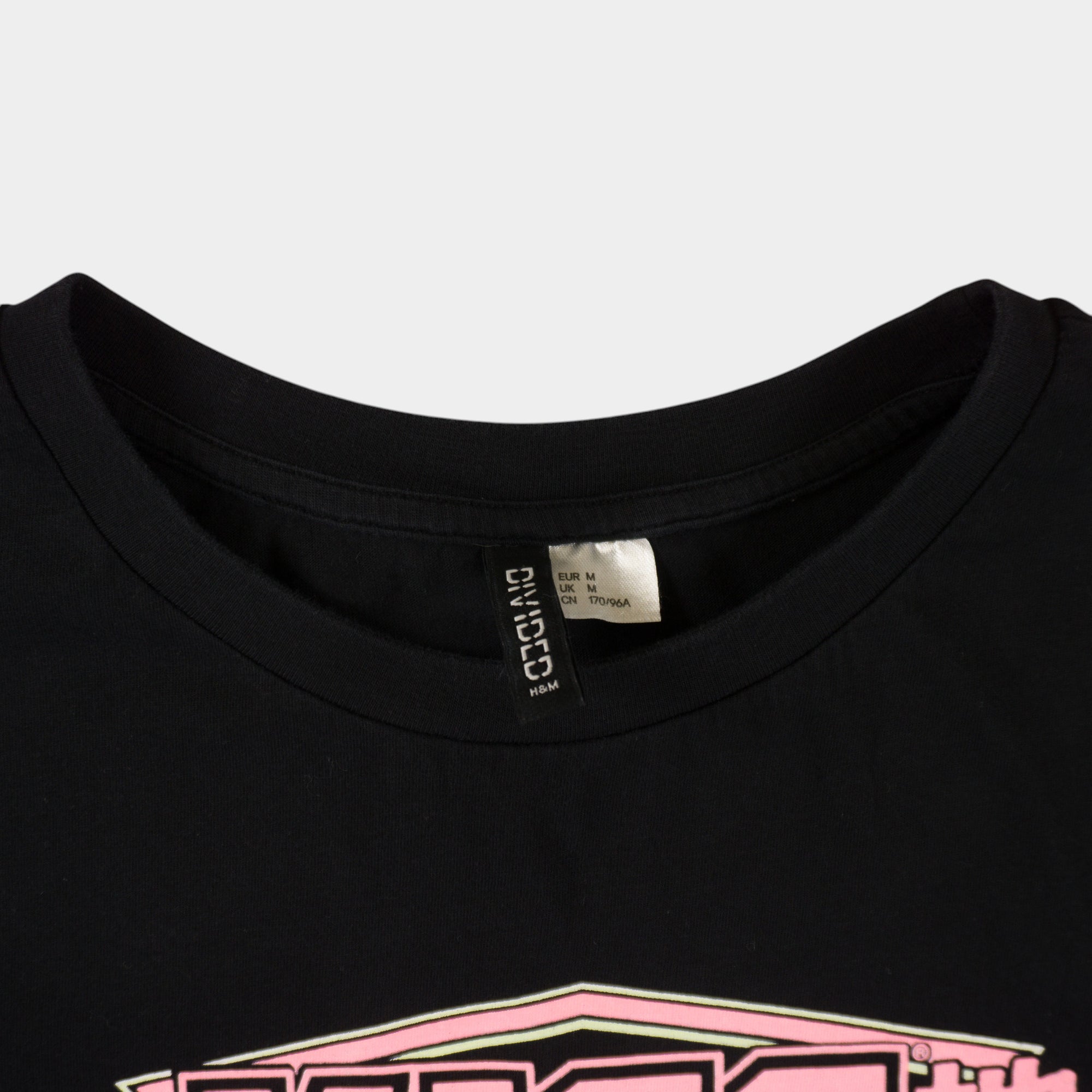 Kiss X H&M Черна Тениска с Графика