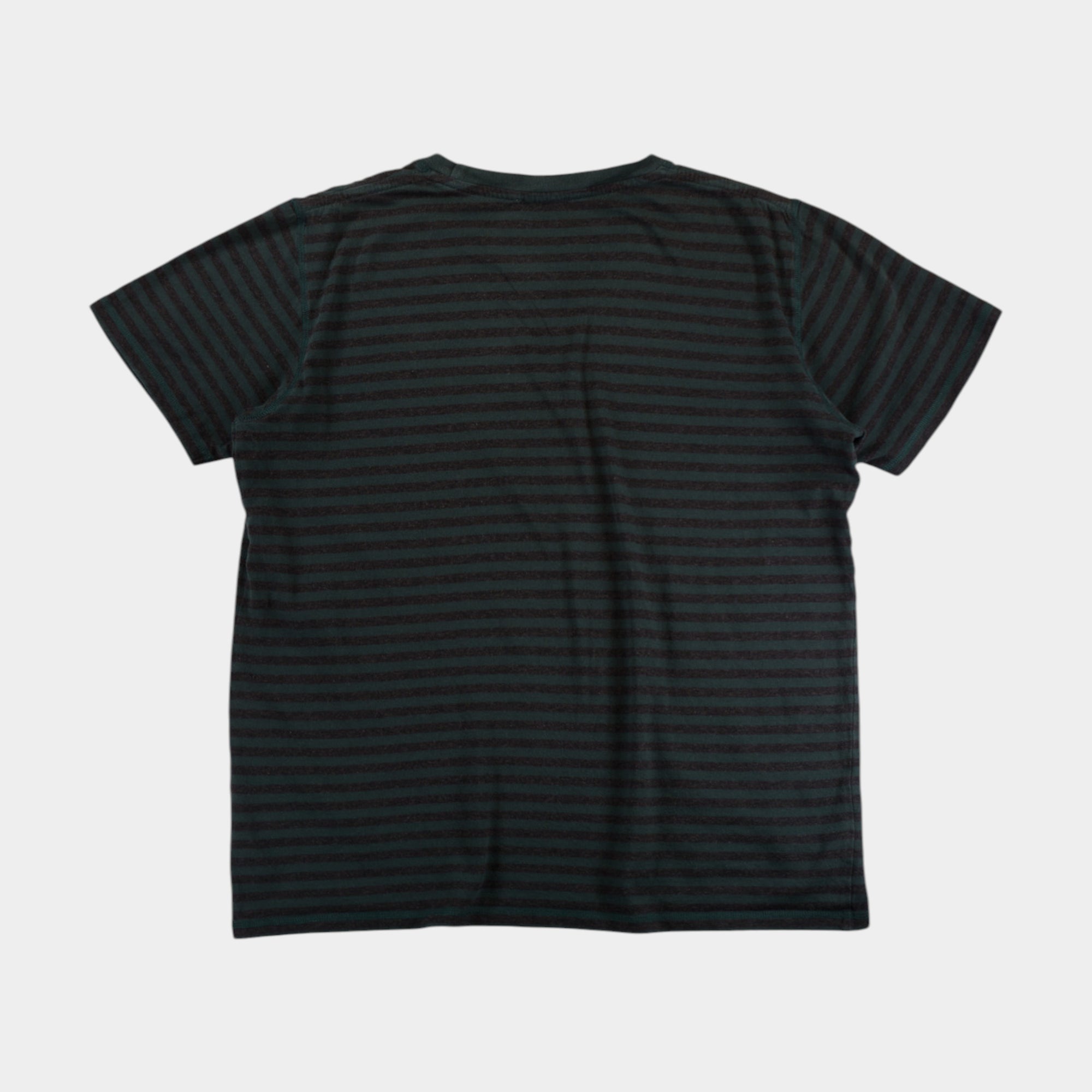 Norse Projects Зелена Раирана Тениска