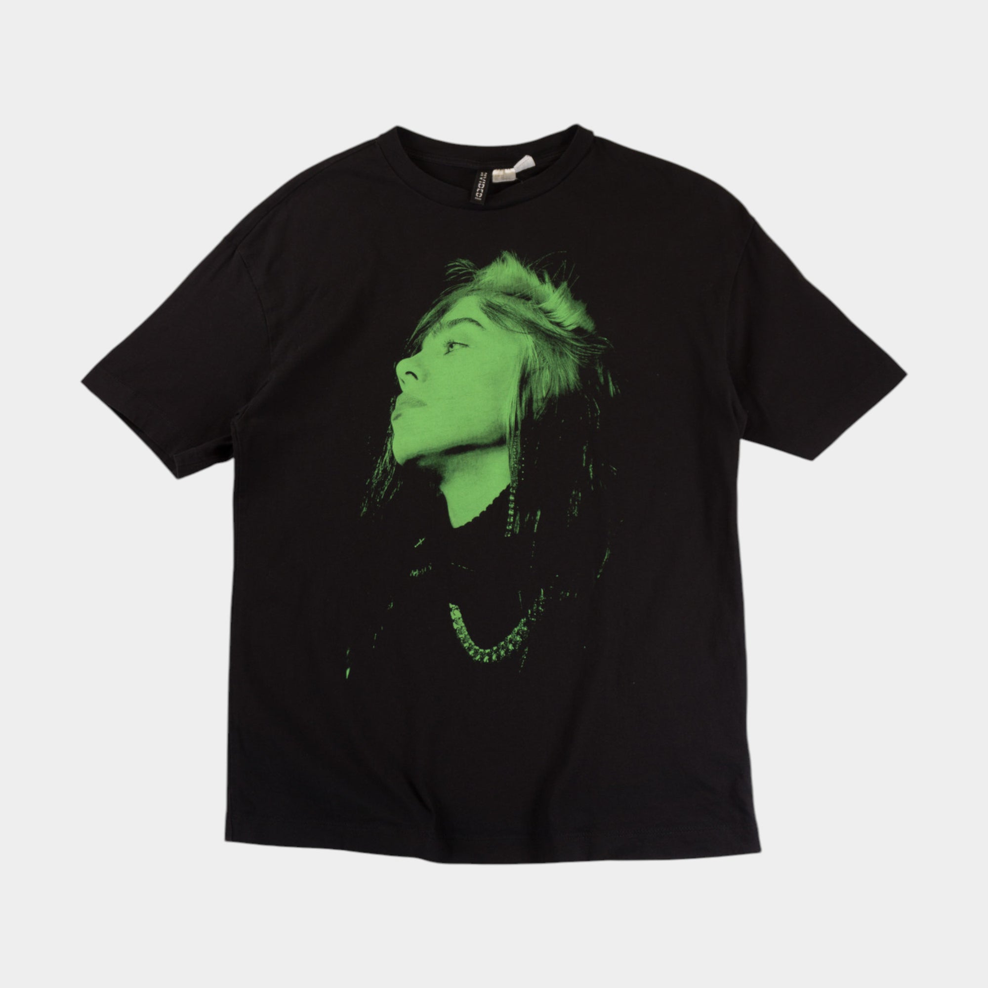 Billie Eilish X H&M Черна Тениска с Графика