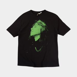 Billie Eilish X H&M Черна Тениска с Графика