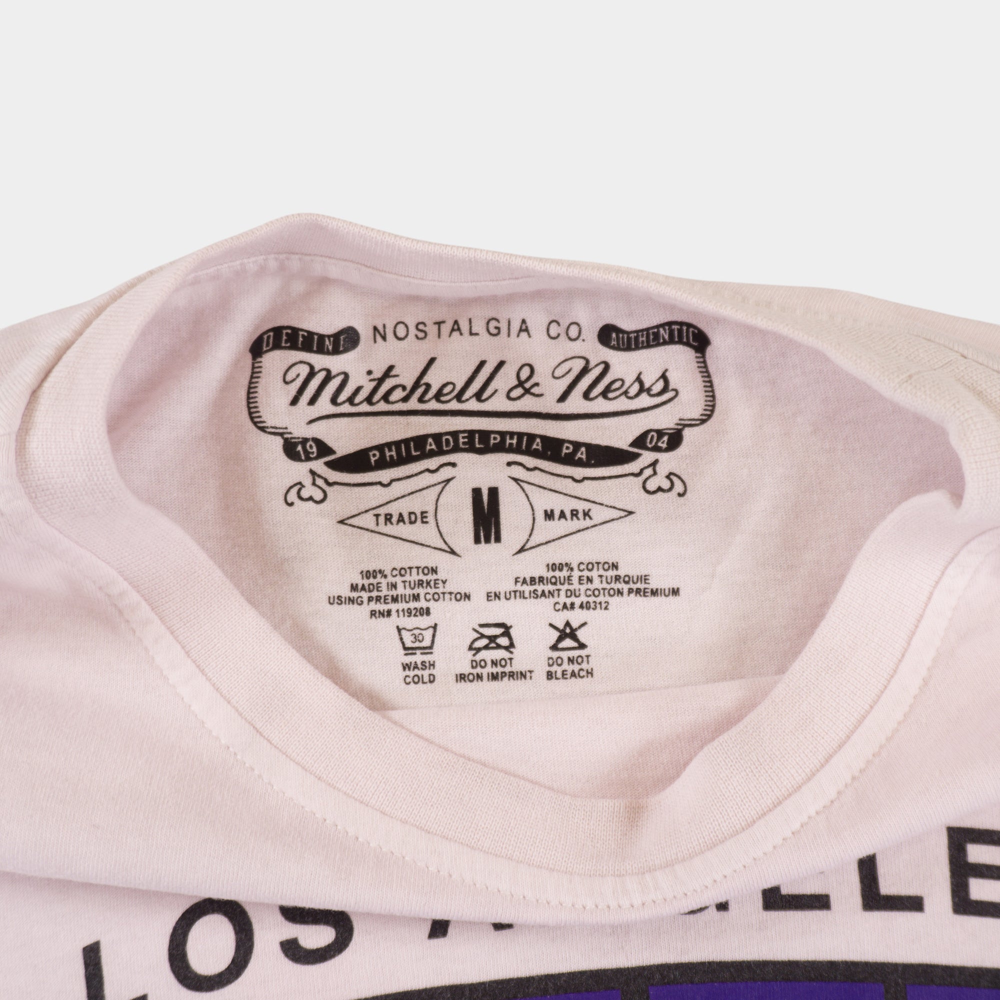 Mitchell & Ness Lakers Розова Тениска с Графика