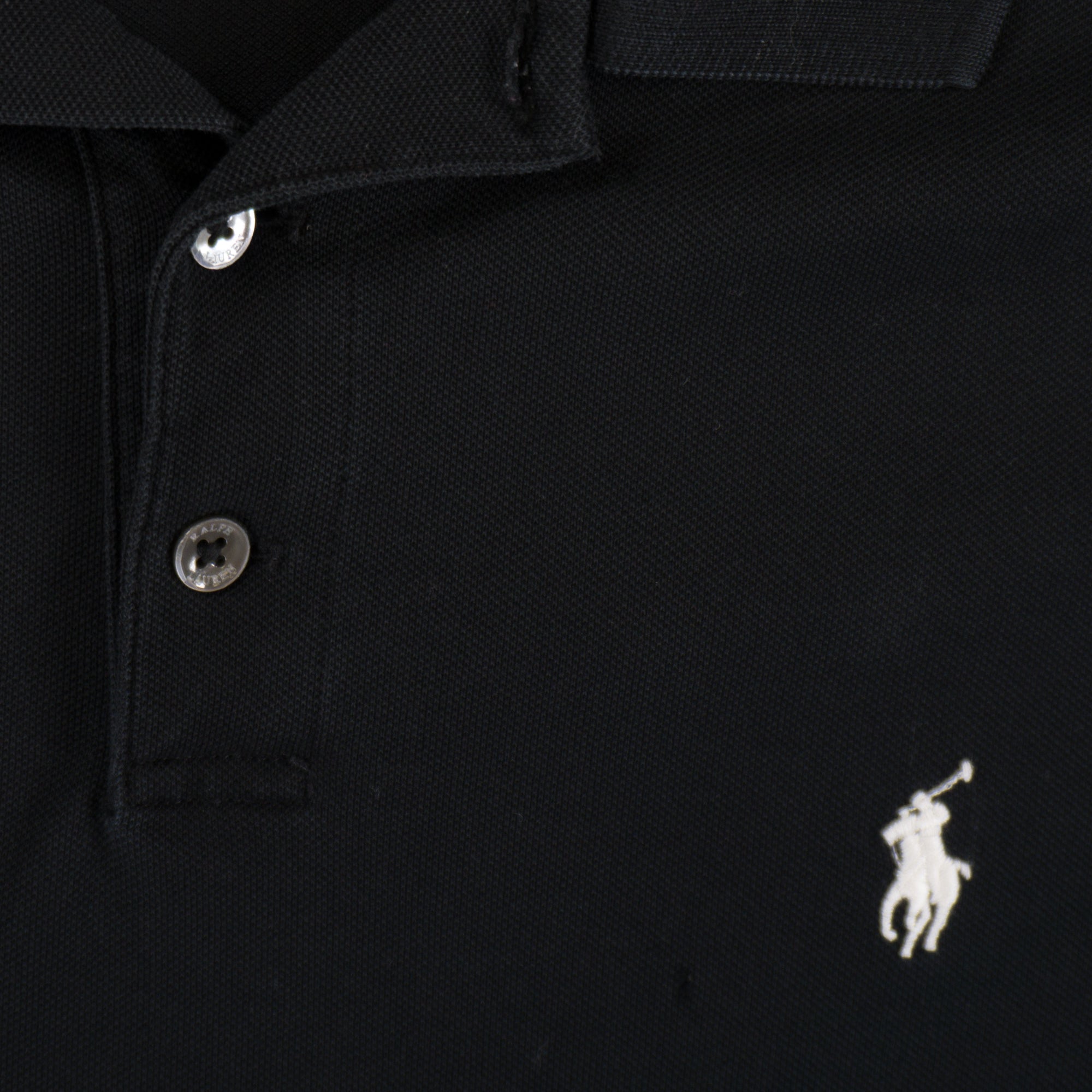 Polo Ralph Lauren Черна Тениска с Яка