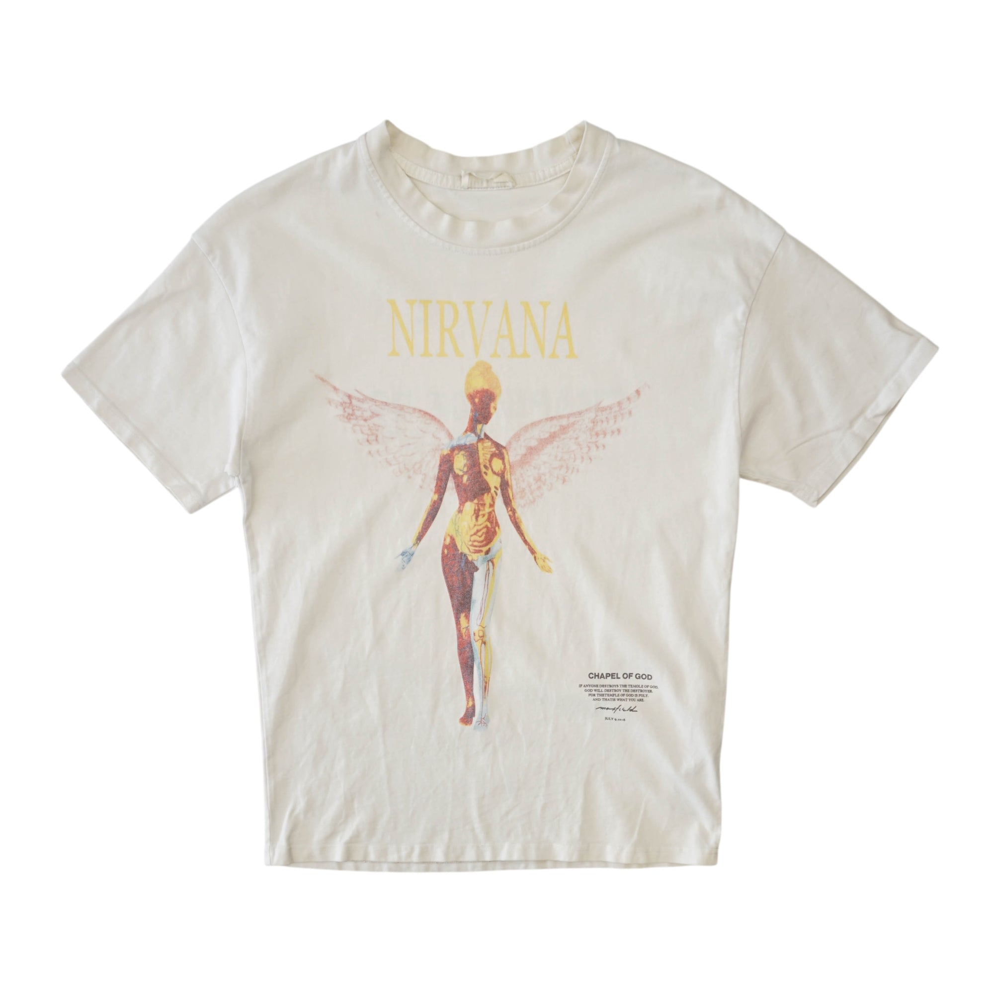 Fear Of God X Nirvana In Utero Тениска