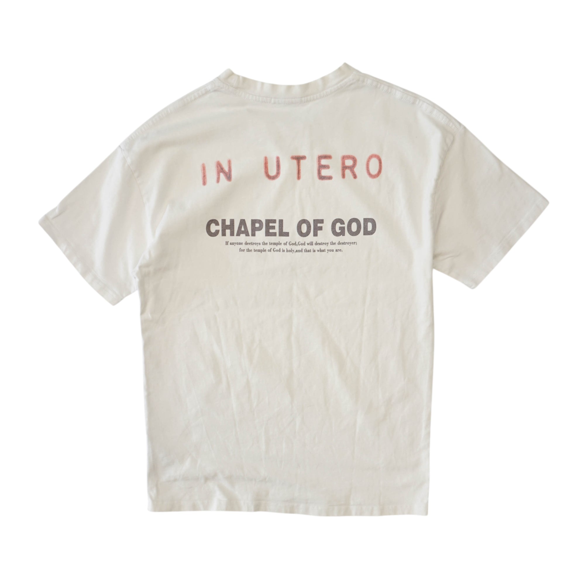 Fear Of God X Nirvana In Utero Тениска