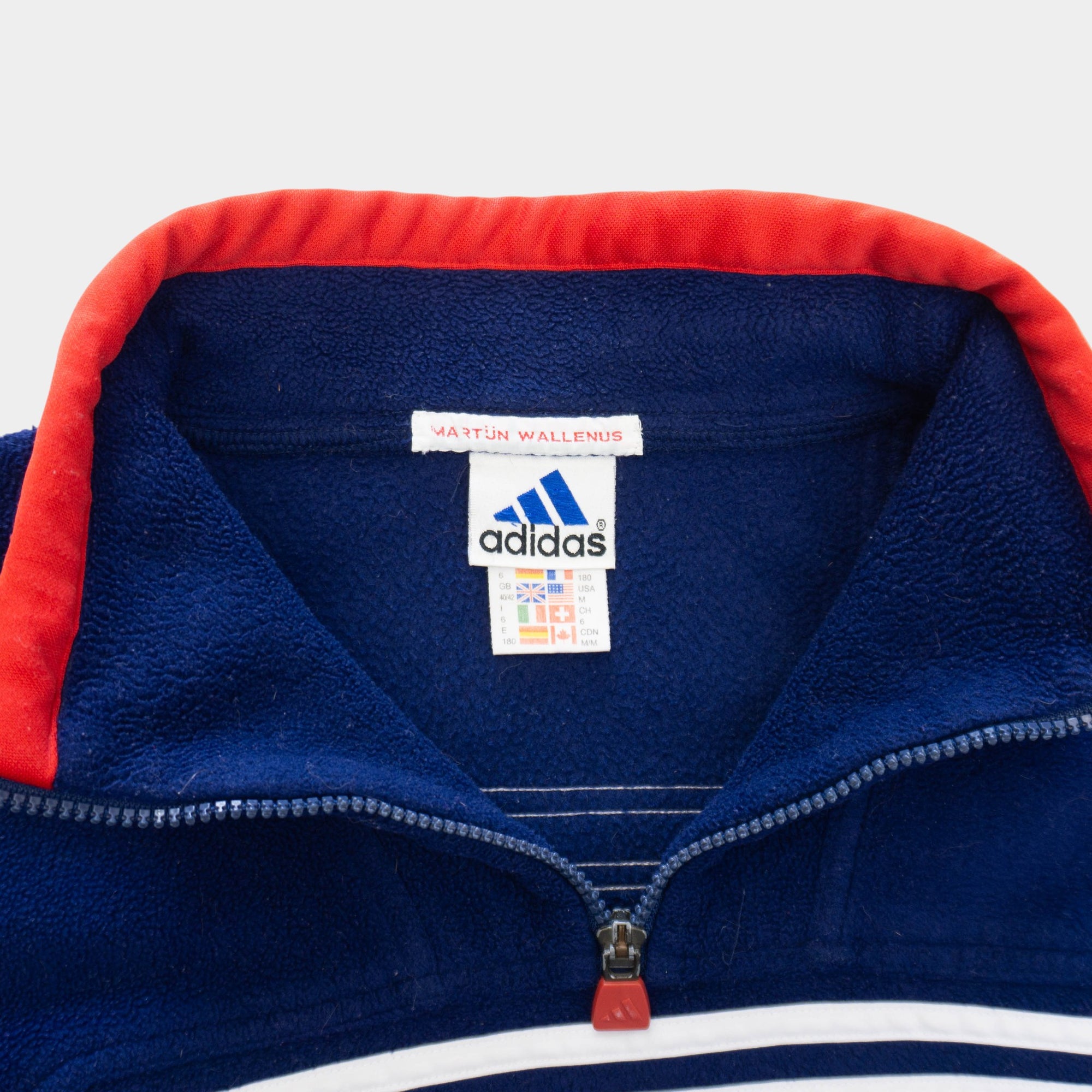 Adidas Vintage Полар от 90те