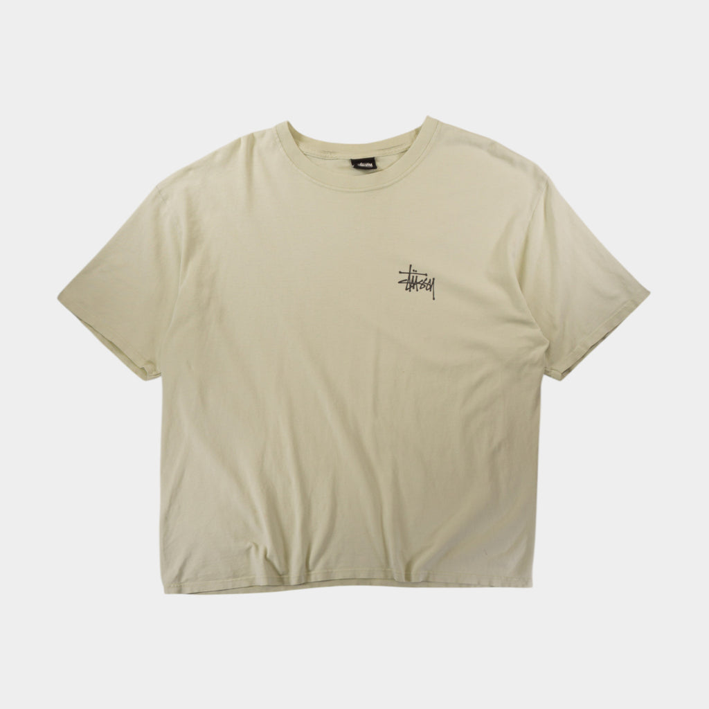 Stussy Бежова Тениска