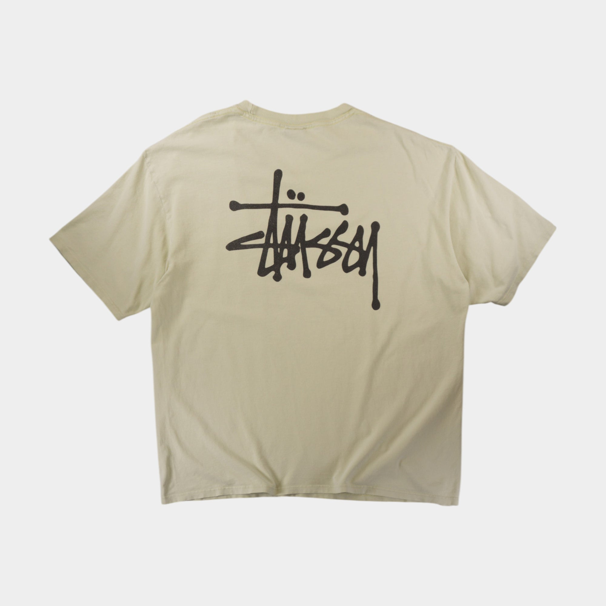 Stussy Бежова Тениска