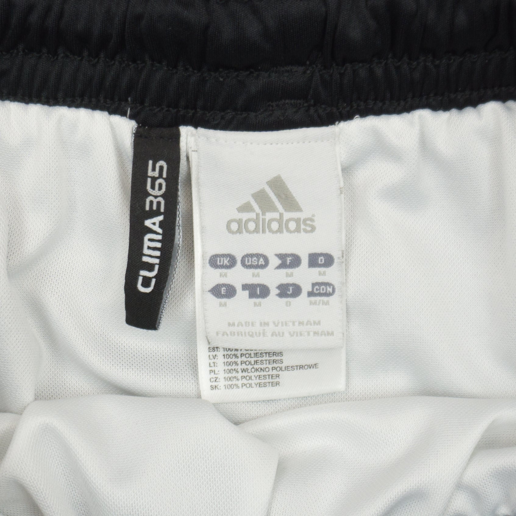 Adidas Clima365 Черни Къси Панталони с Бродирано Лого