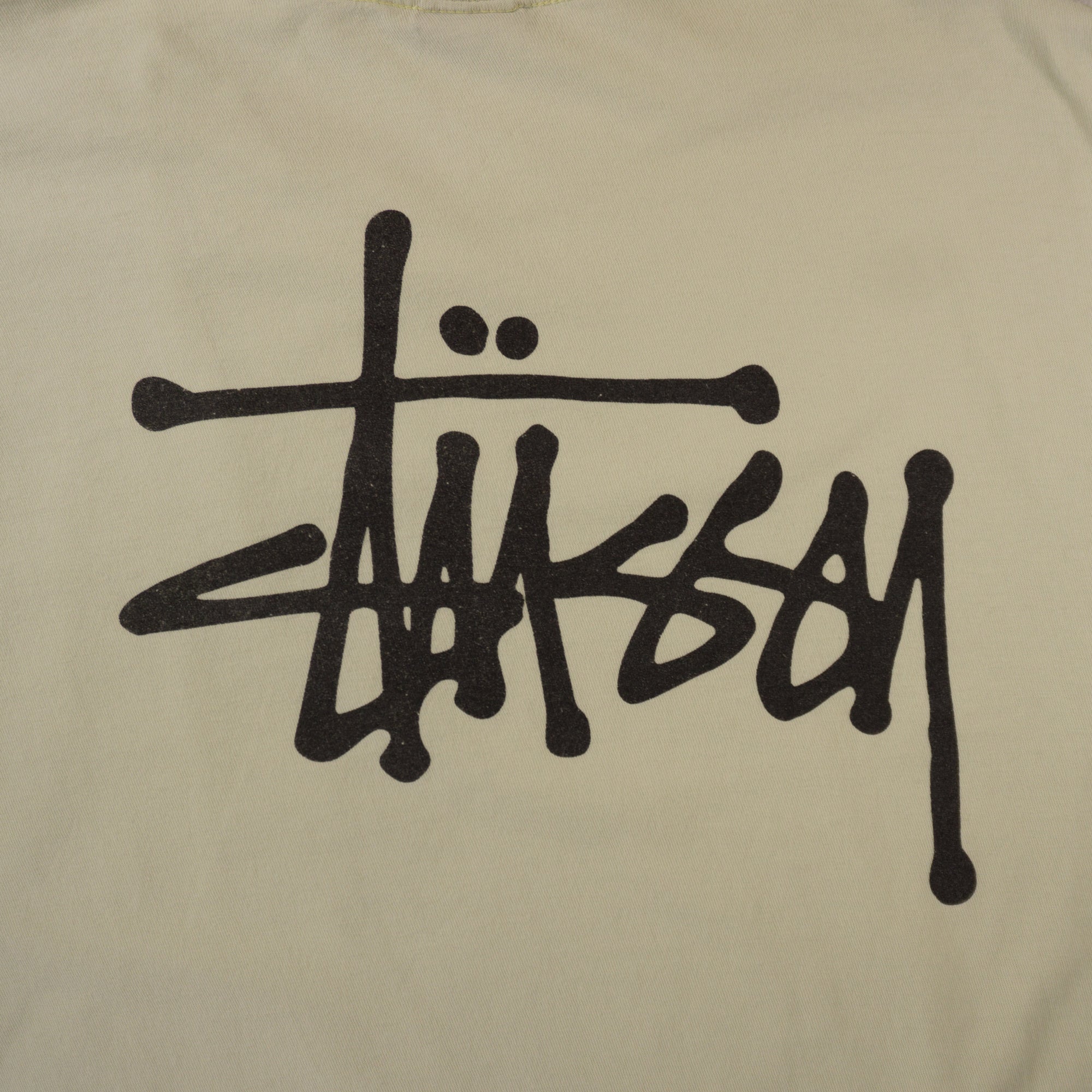 Stussy Бежова Тениска