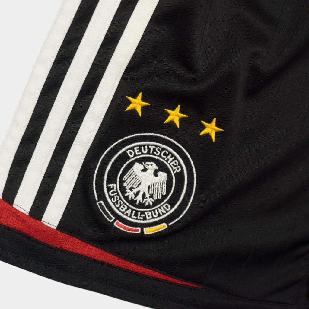 Adidas X Deutscher Fussball-Bund Черни Къси Панталони с Бродирано Лого