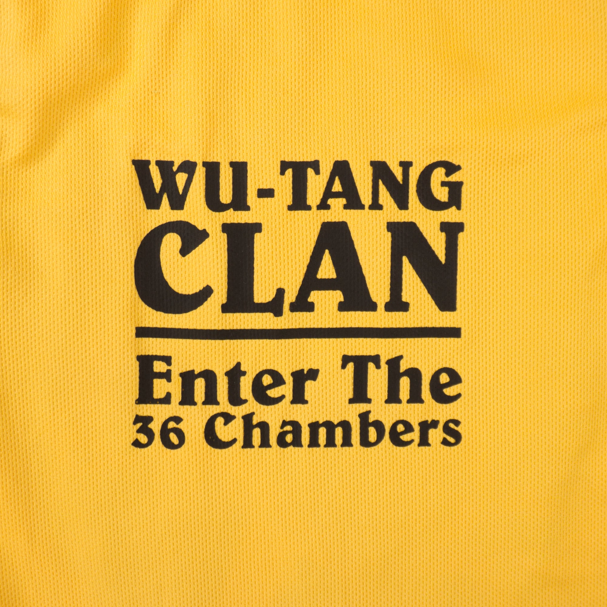 Wu-Tang Clan Enter The 36 Chambers Жълто Джърси
