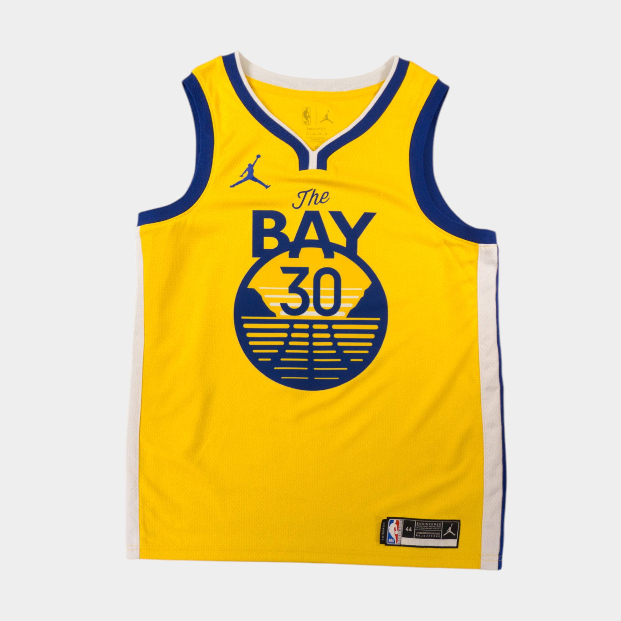Jordan NBA Golden State Warriors Steph Curry Dri-Fit Жълто Джърси