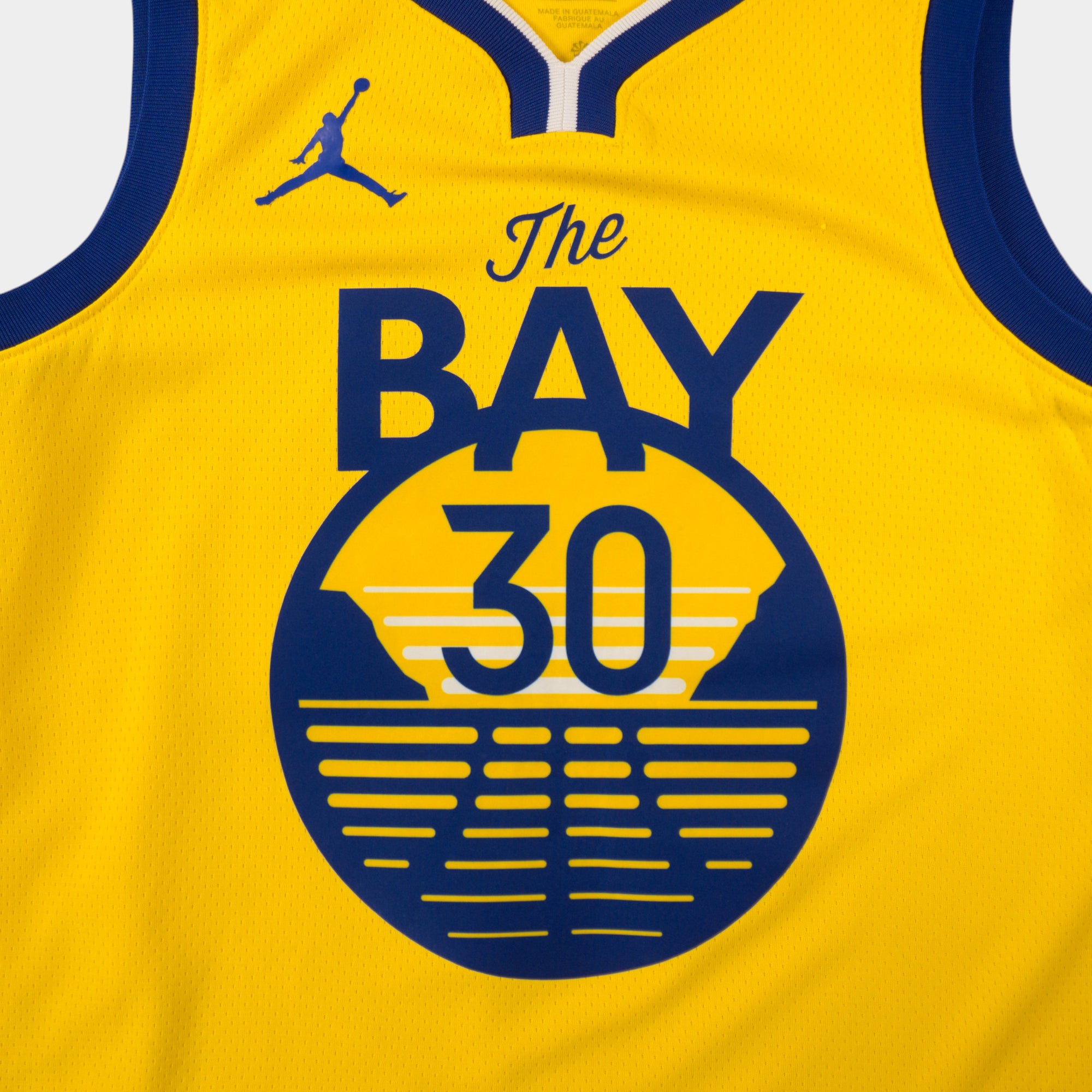 Jordan NBA Golden State Warriors Steph Curry Dri-Fit Жълто Джърси