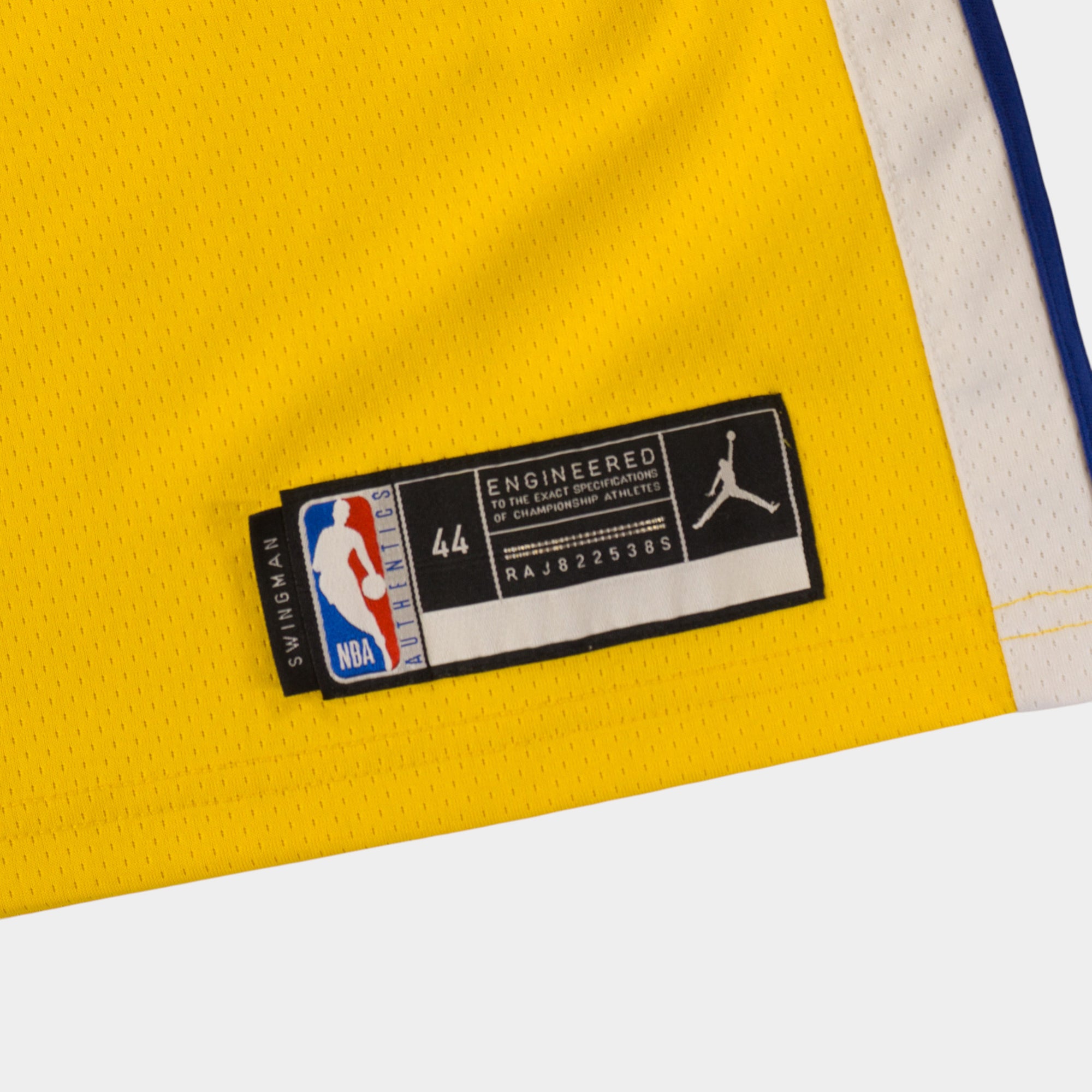 Jordan NBA Golden State Warriors Steph Curry Dri-Fit Жълто Джърси