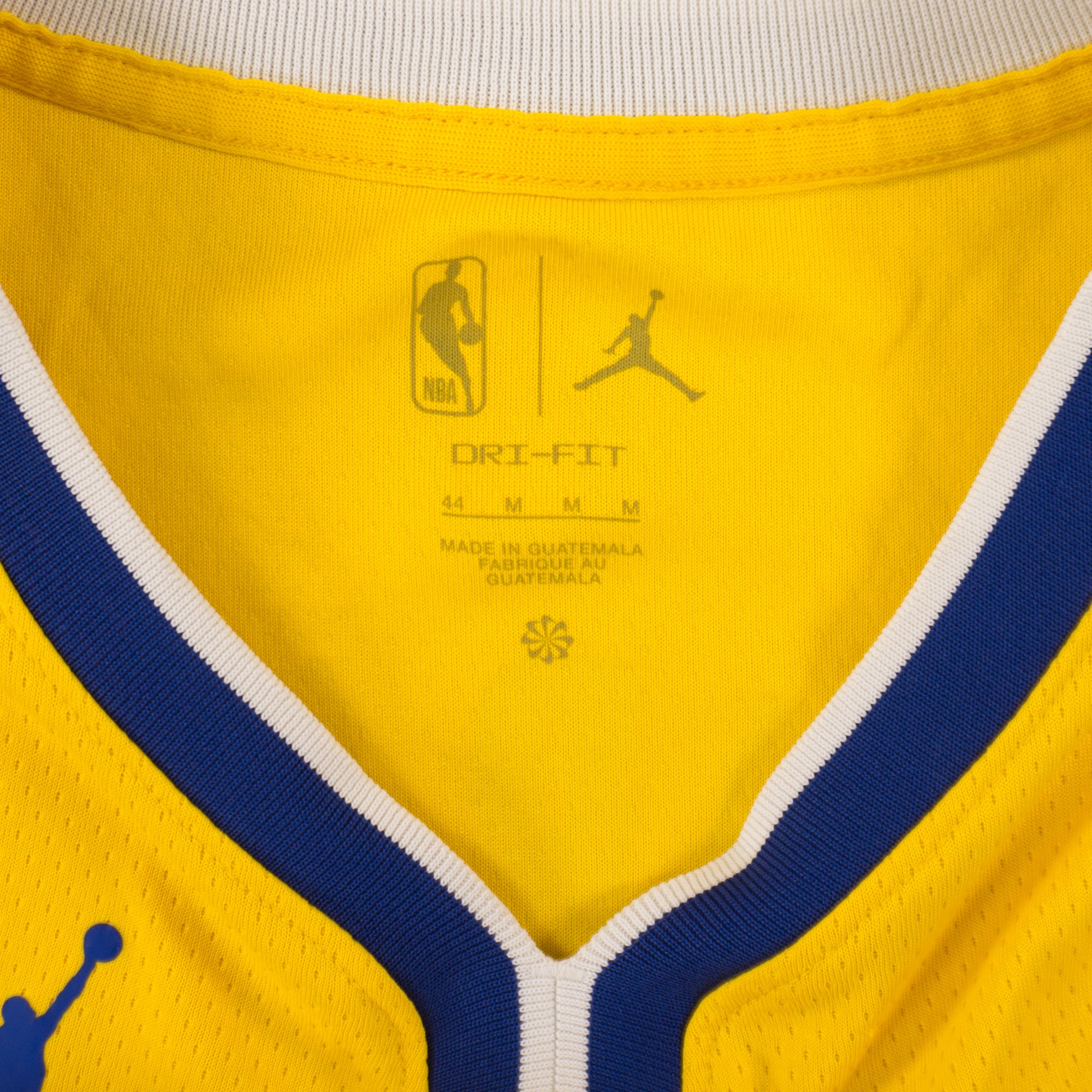 Jordan NBA Golden State Warriors Steph Curry Dri-Fit Жълто Джърси