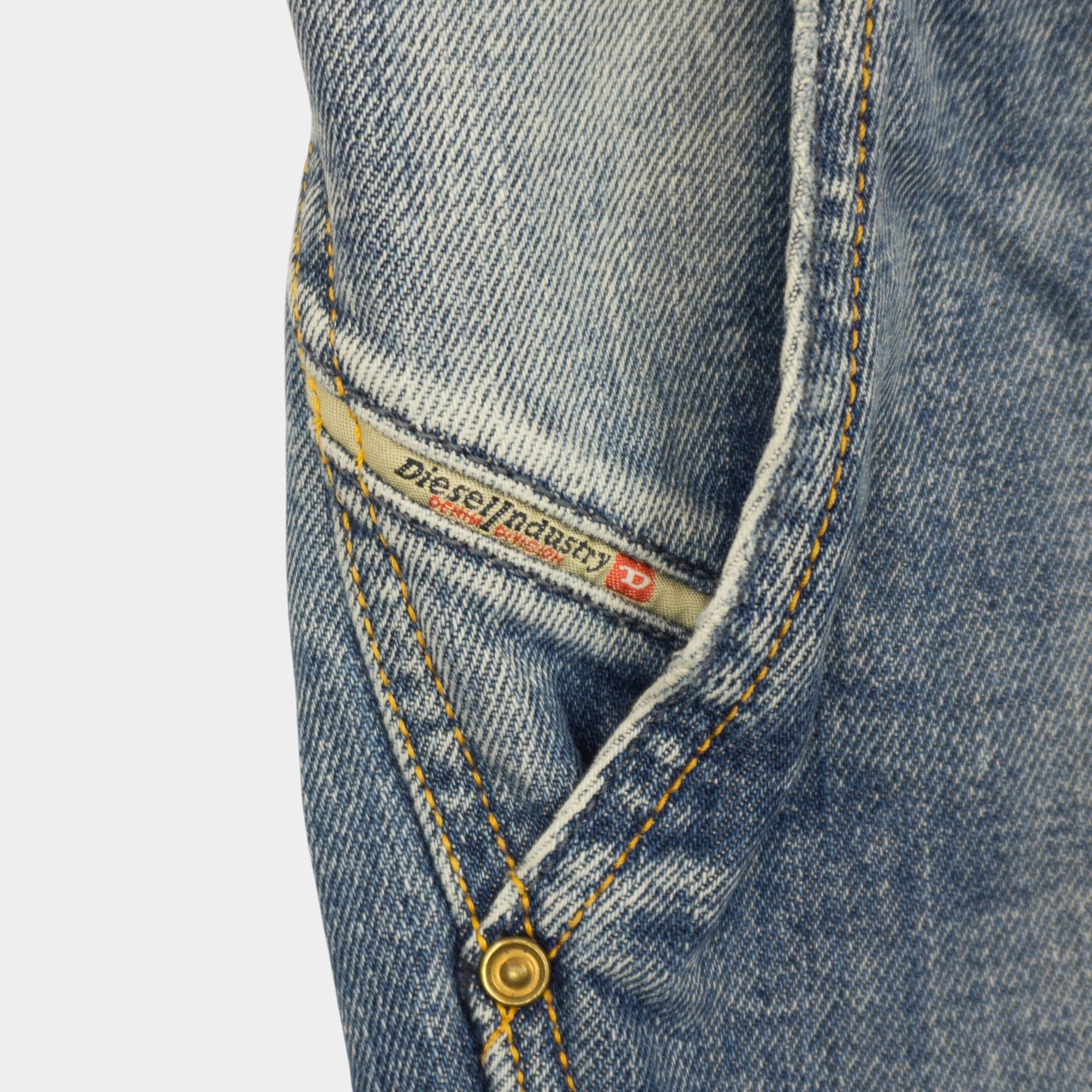 Diesel Phedor Vintage Сини Къси Дънки
