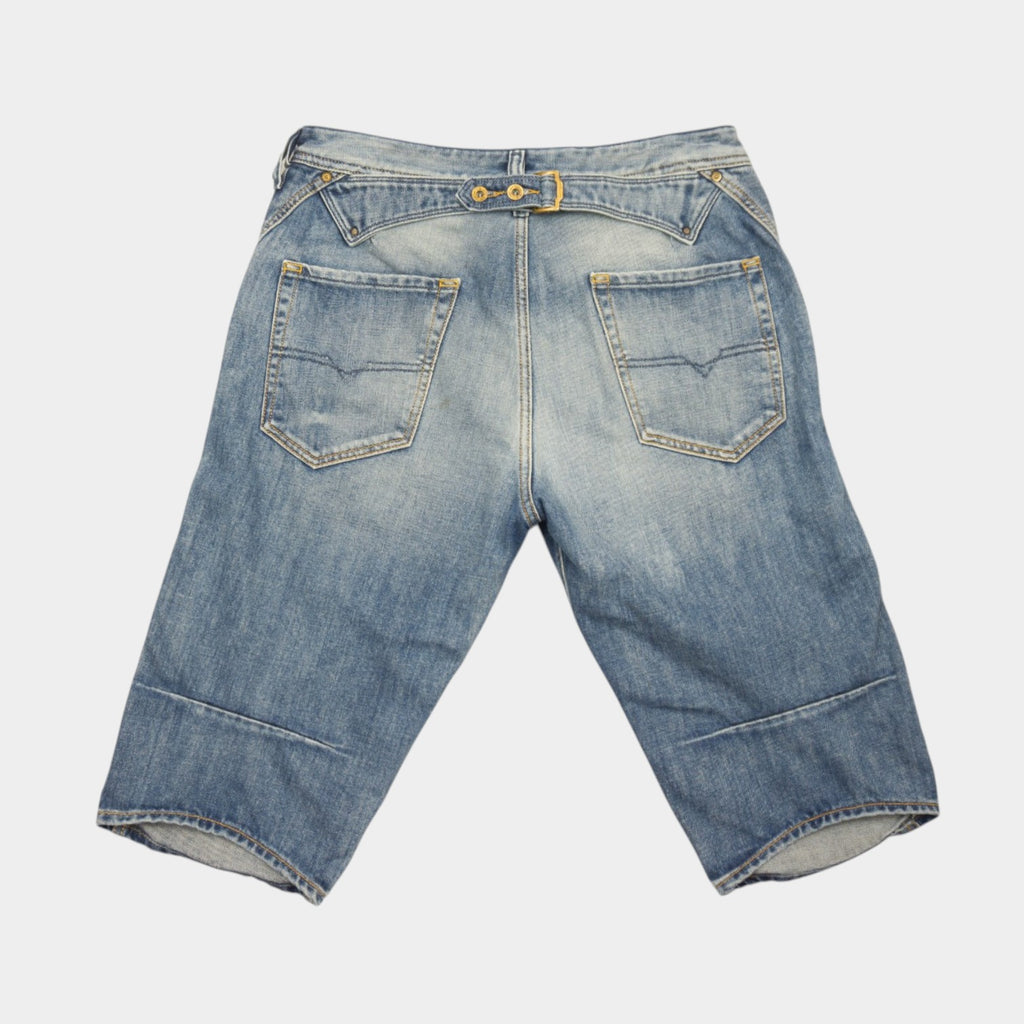 Diesel Phedor Vintage Сини Къси Дънки