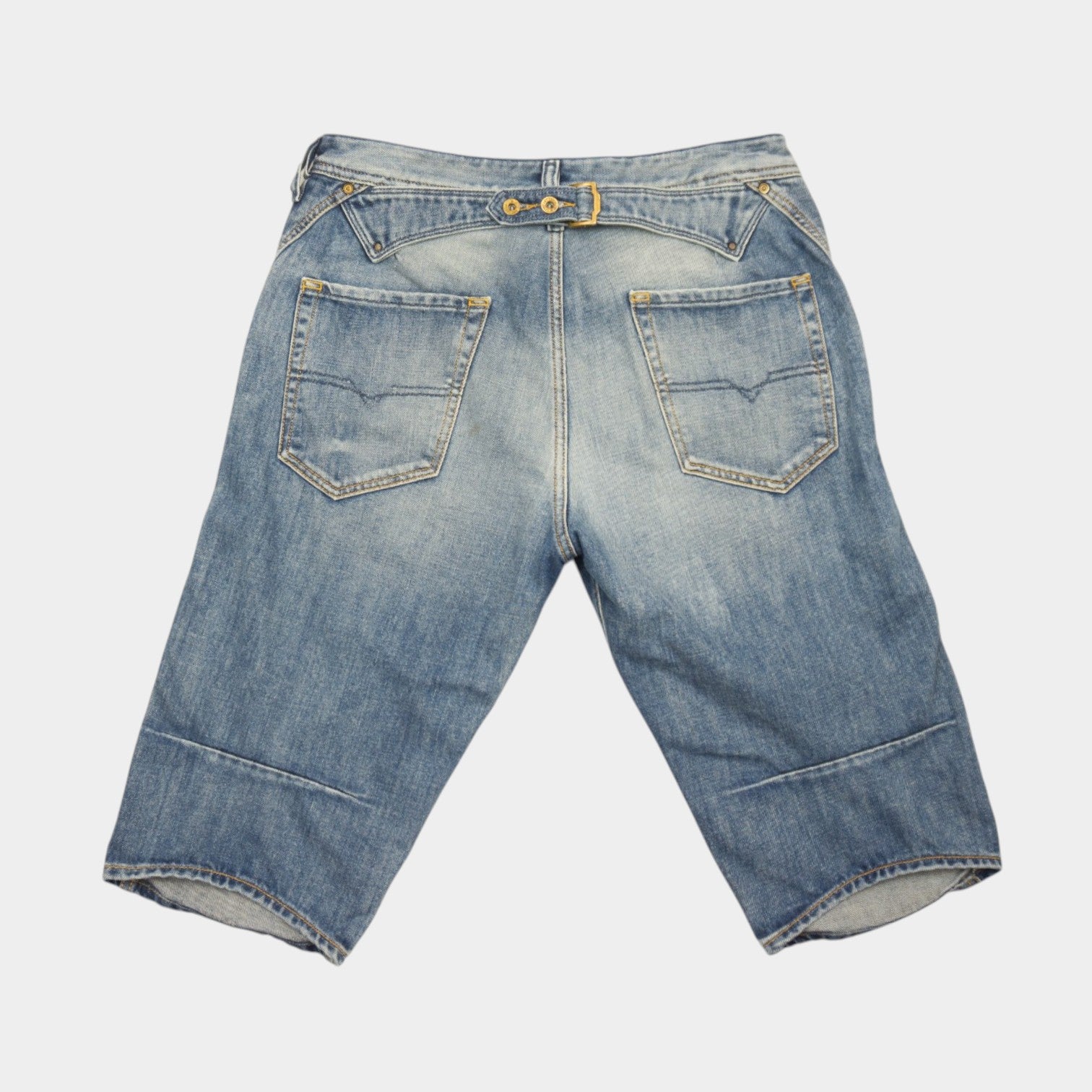 Diesel Phedor Vintage Сини Къси Дънки