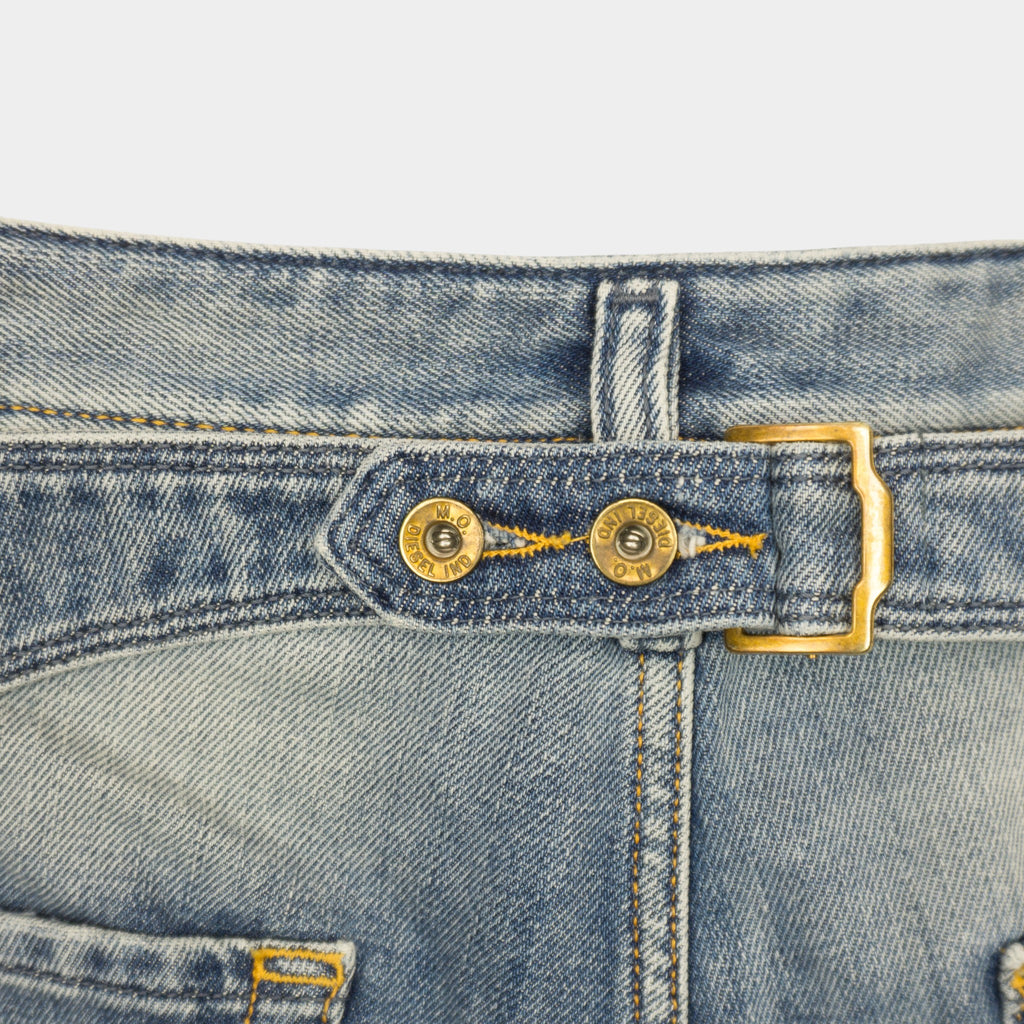 Diesel Phedor Vintage Сини Къси Дънки