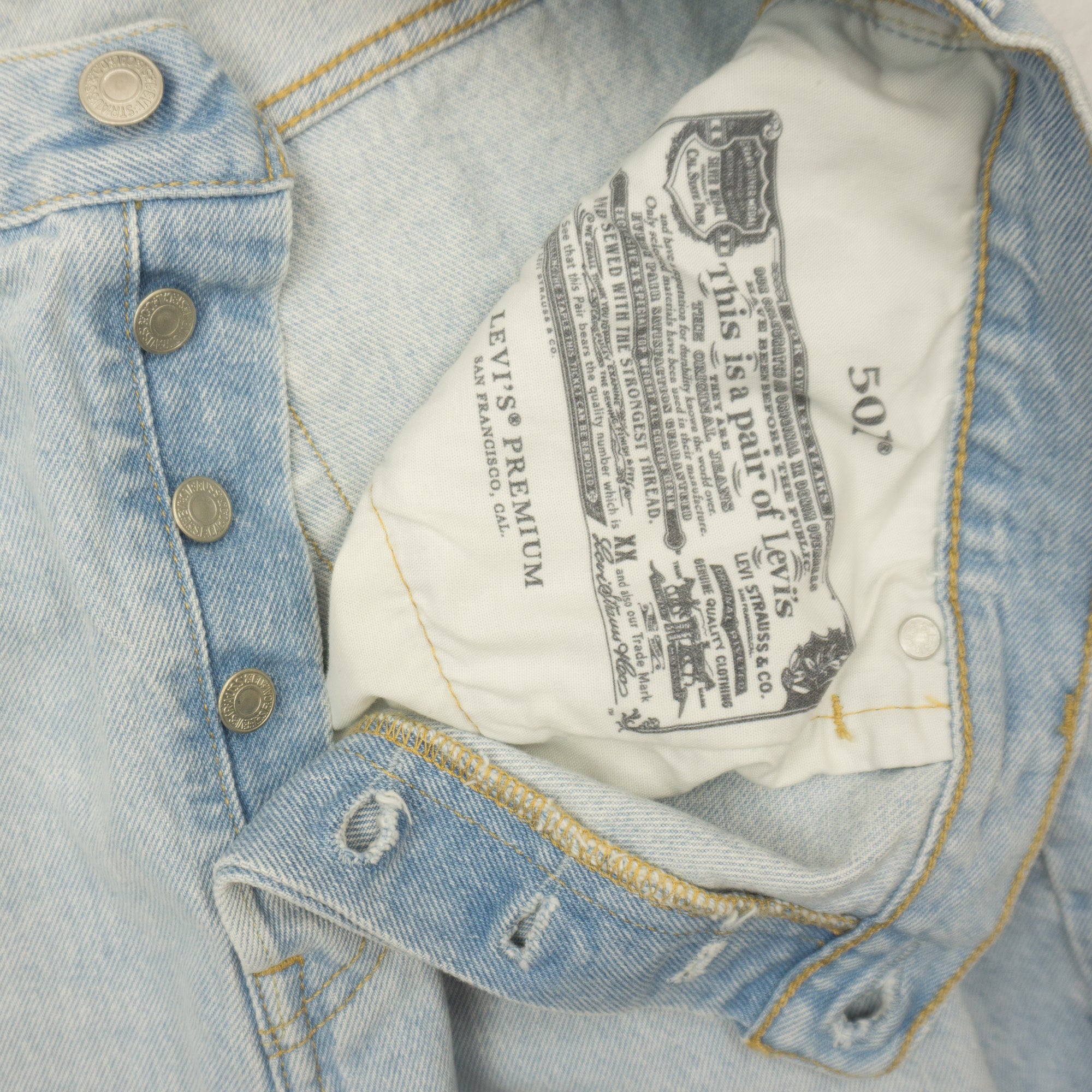 Levi's 501 Premium Сини Къси Дънки