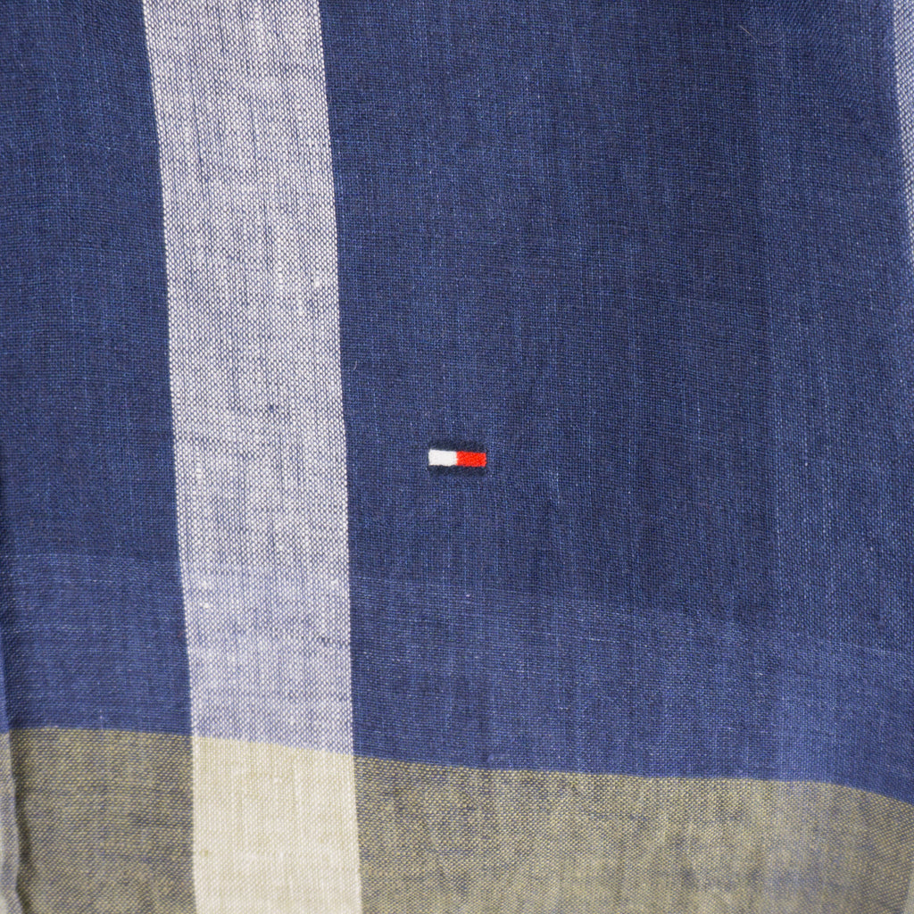 Tommy Hilfiger Цветна Карирана Ленена Риза
