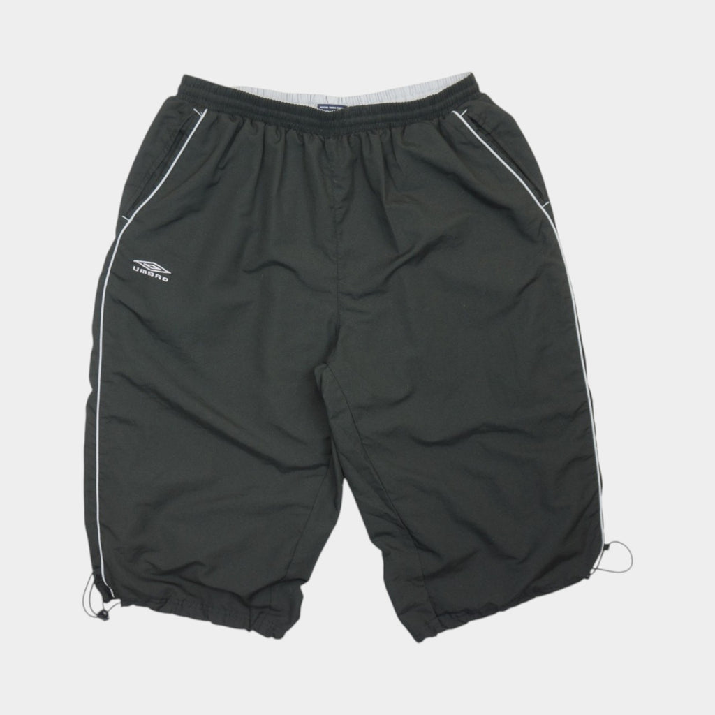 Umbro Vintage 3/4 Черни Къси Панталони с Бродирано Лого