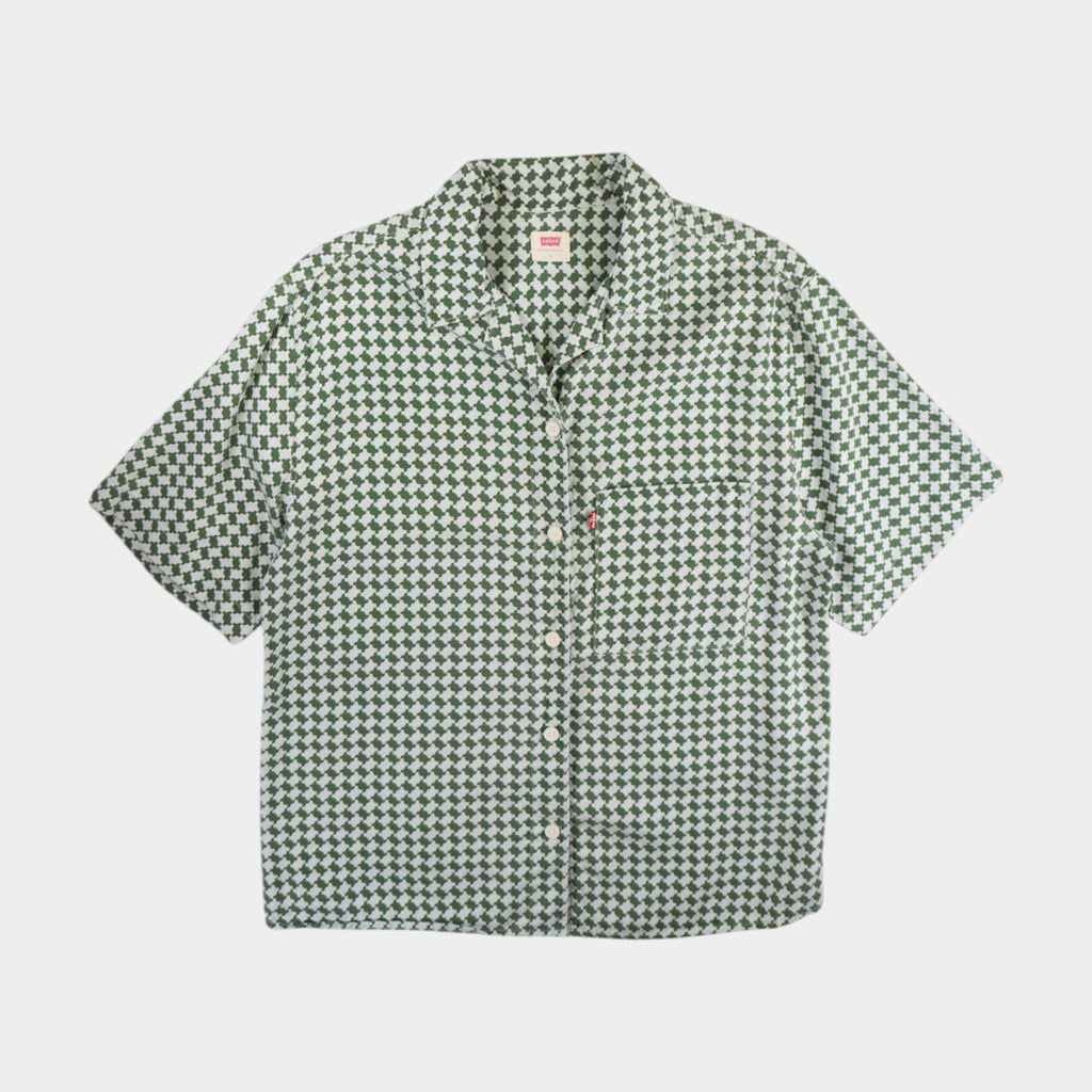 Levi’s Зелена Риза с Къс Ръкав