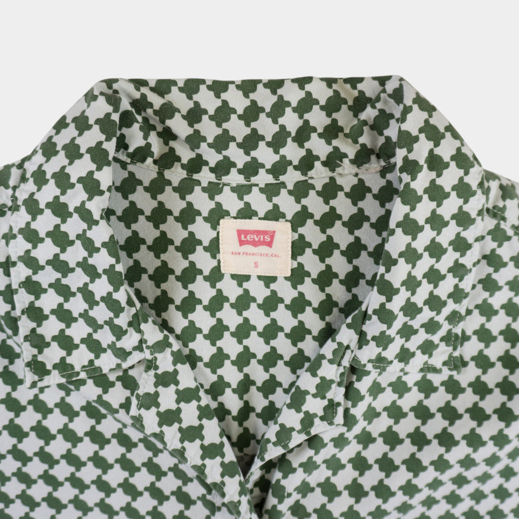 Levi’s Зелена Риза с Къс Ръкав